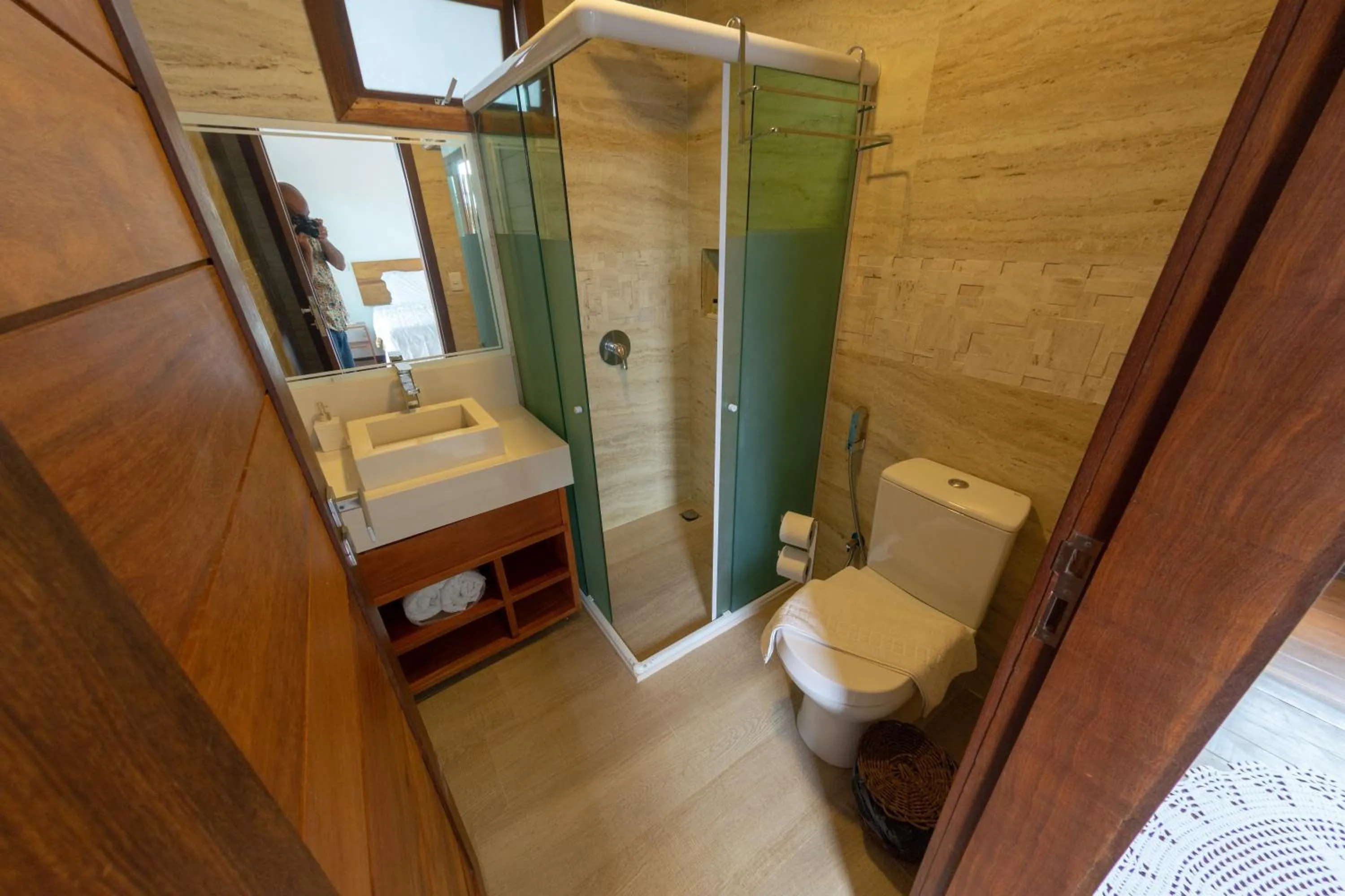 Bathroom in Pousada Pénareia