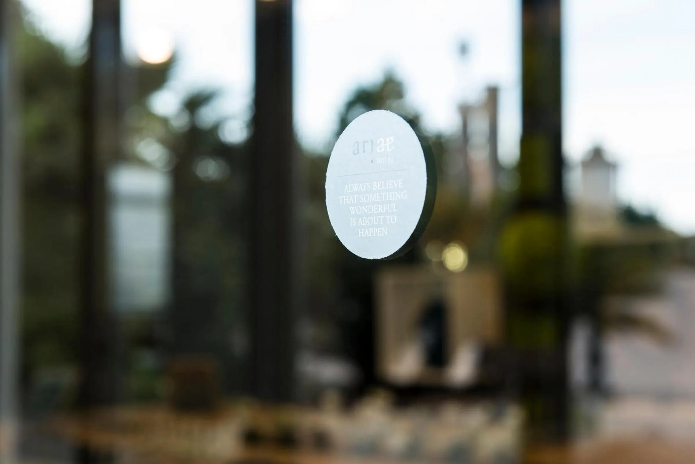 Decorative detail in Ariae Dépendance - Alihotels