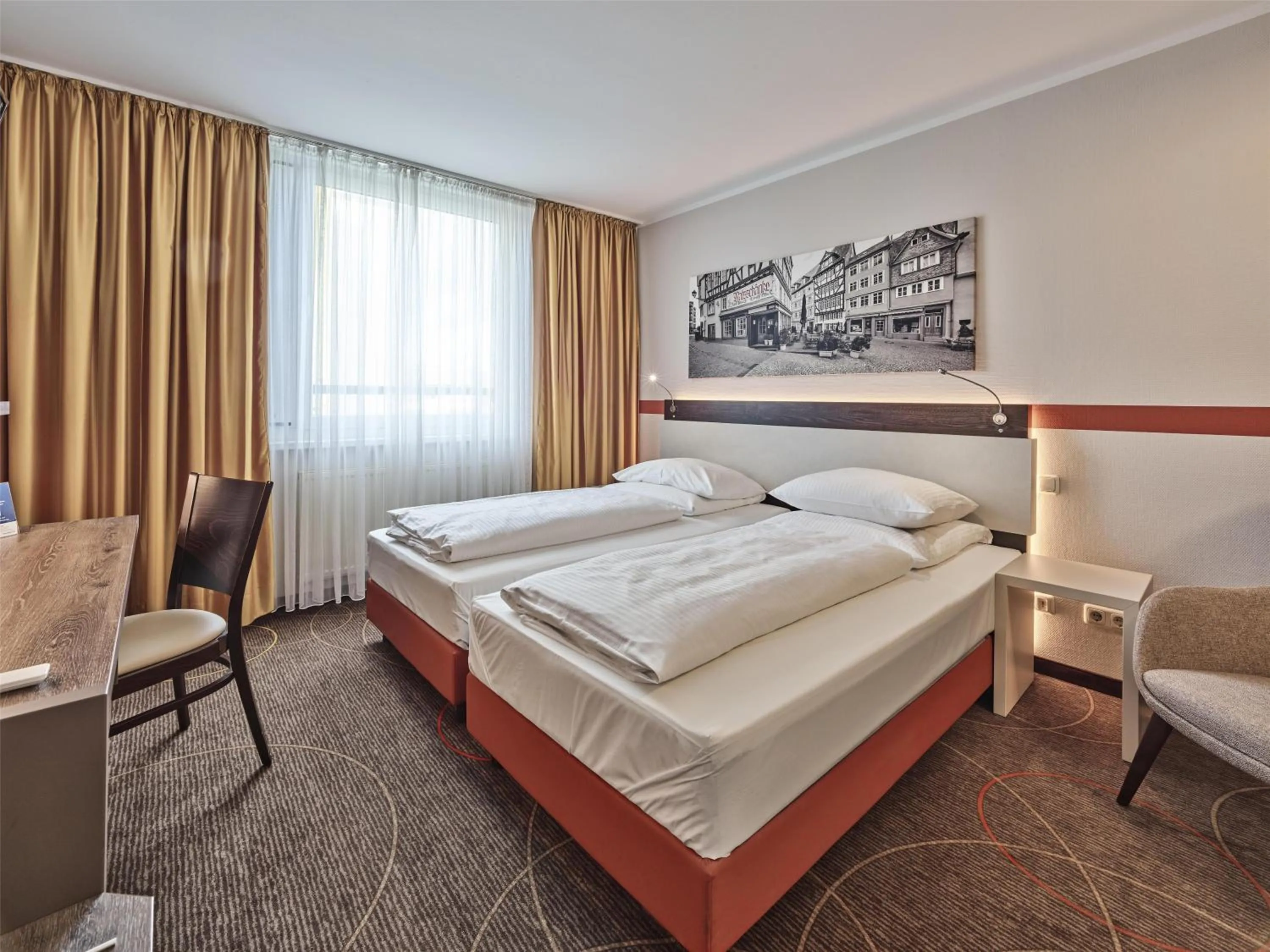 Bedroom, Bed in Best Western Hotel Wetzlar