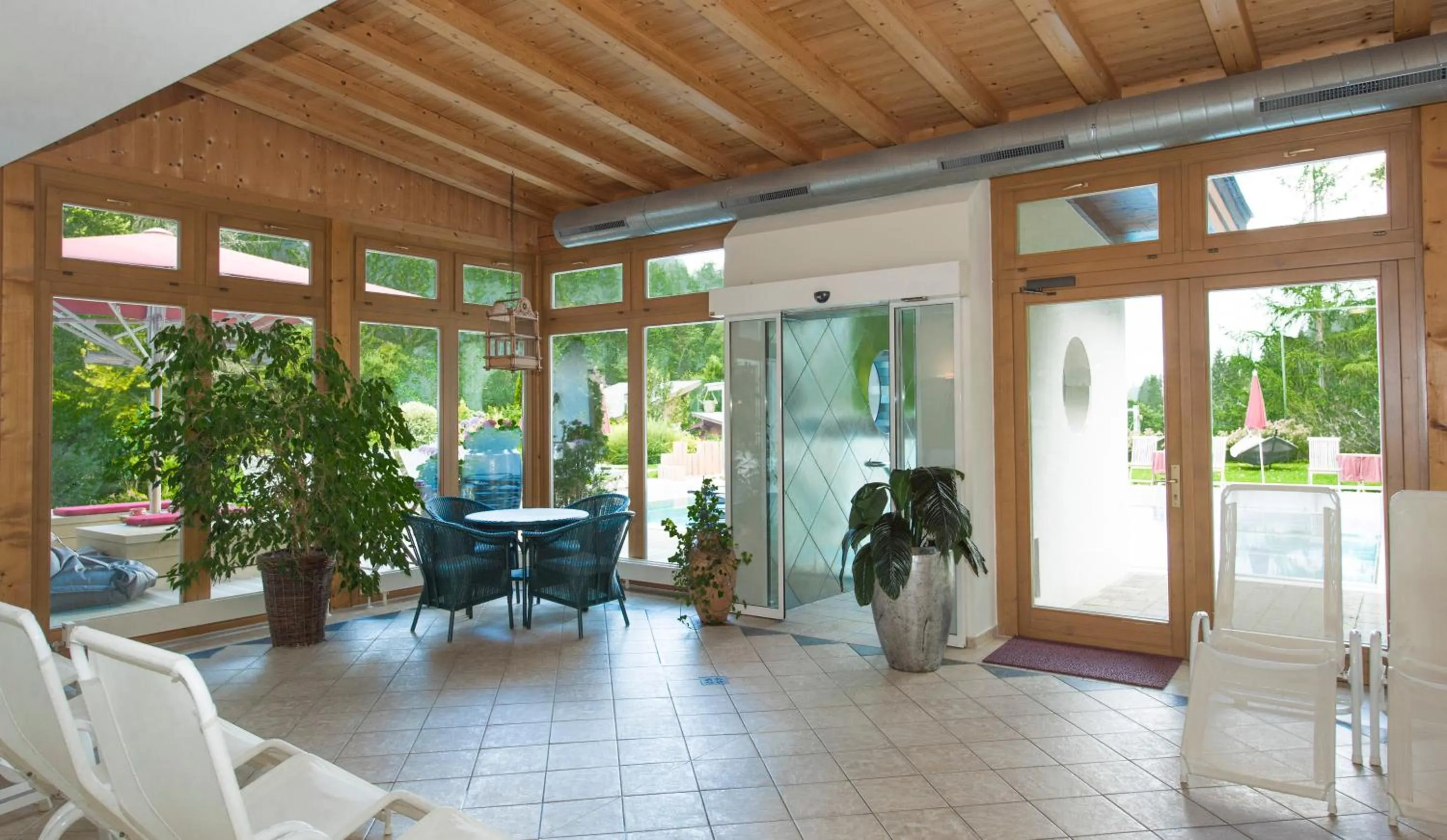 Lobby or reception in Ferienappartements Landhof