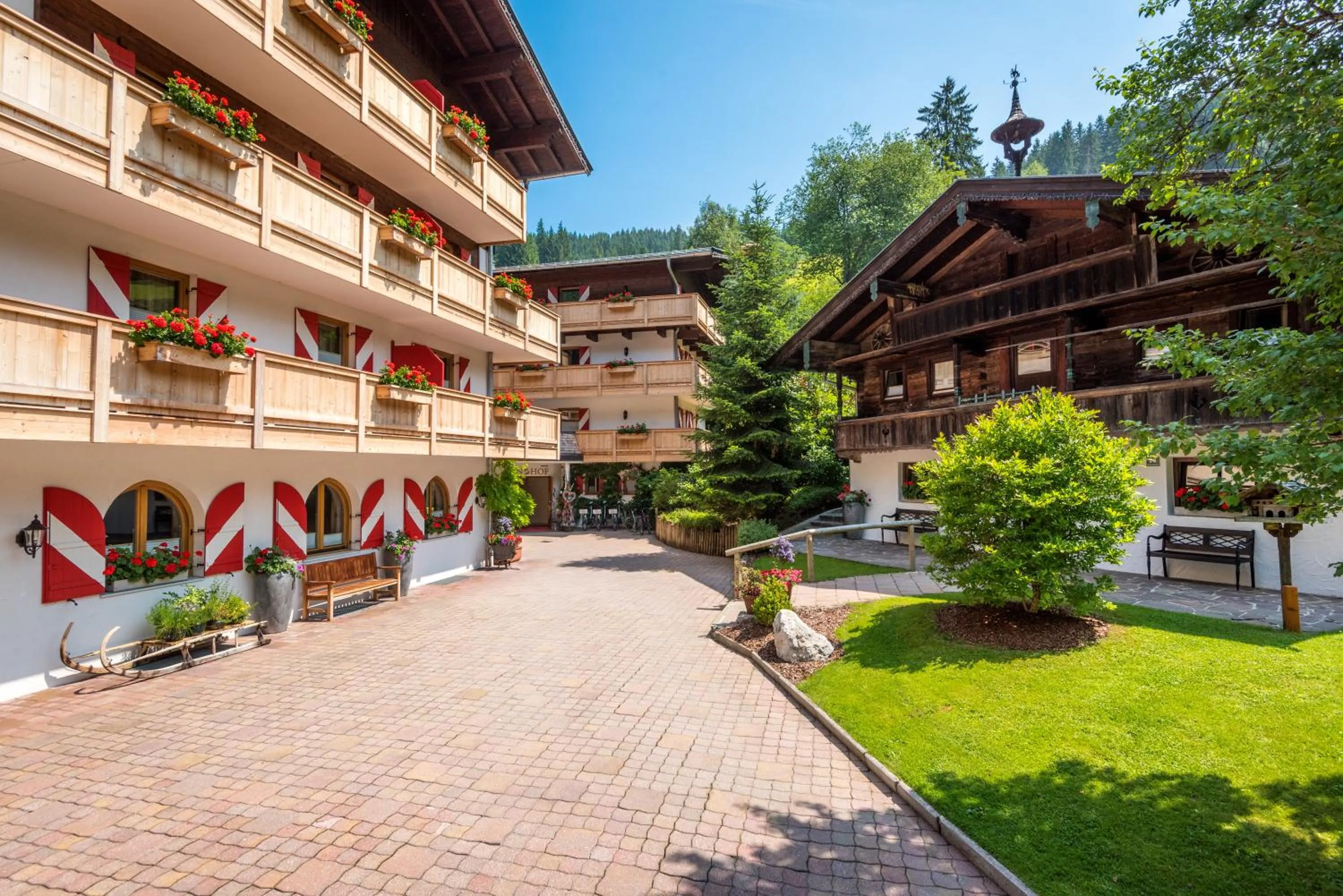 Property building in Ferienappartements Landhof