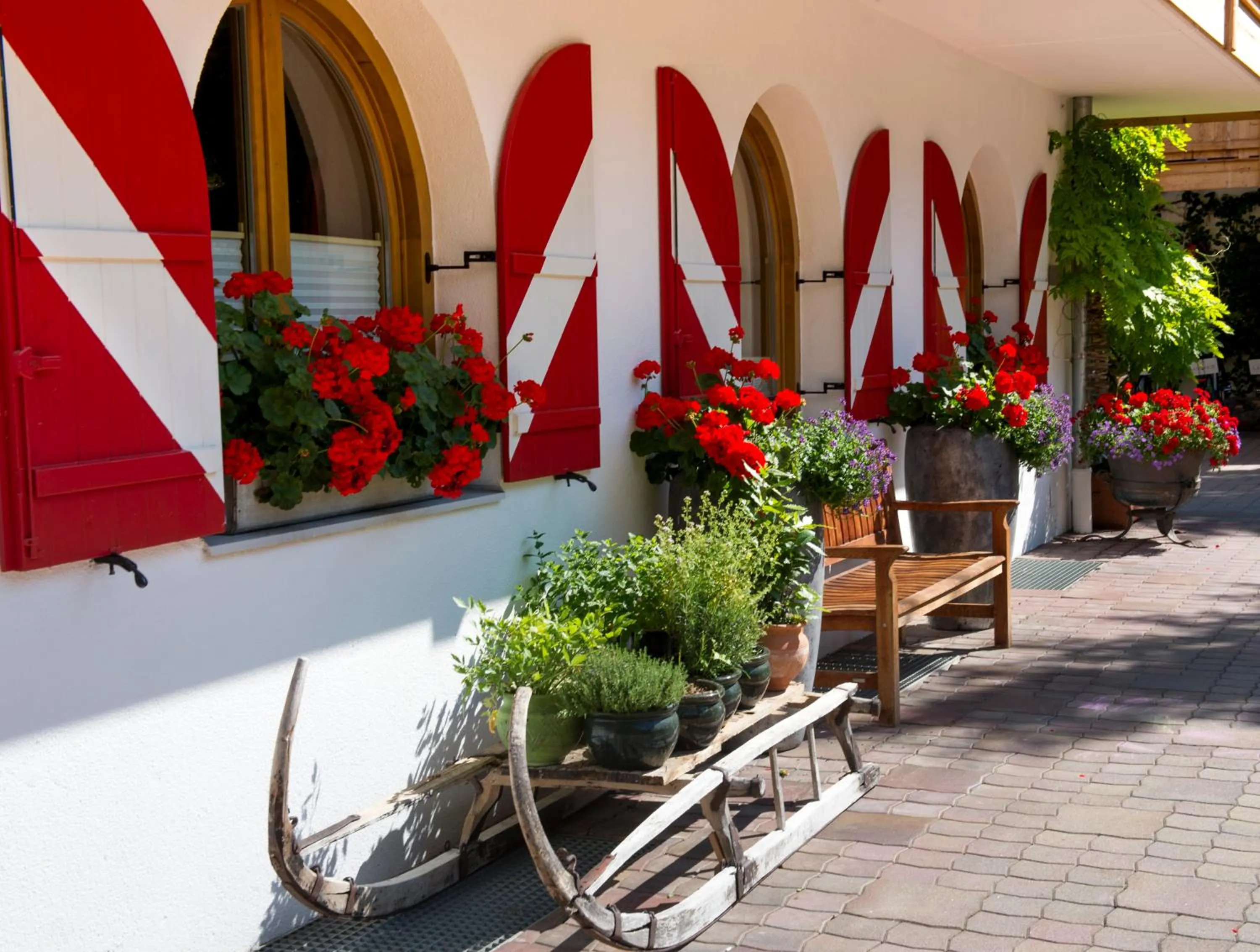 Property building in Ferienappartements Landhof