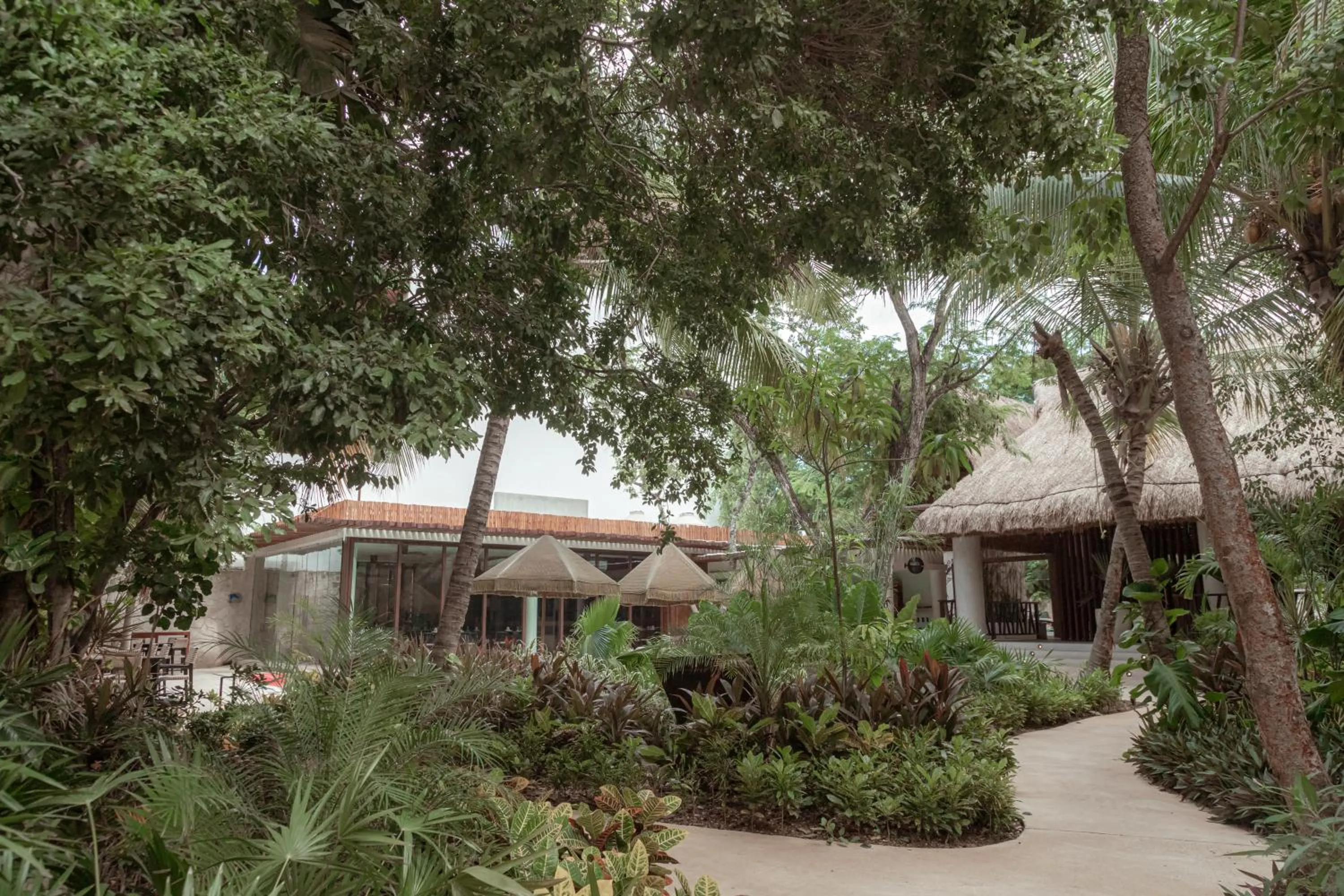 Garden in Prana Boutique Hotel Tulum