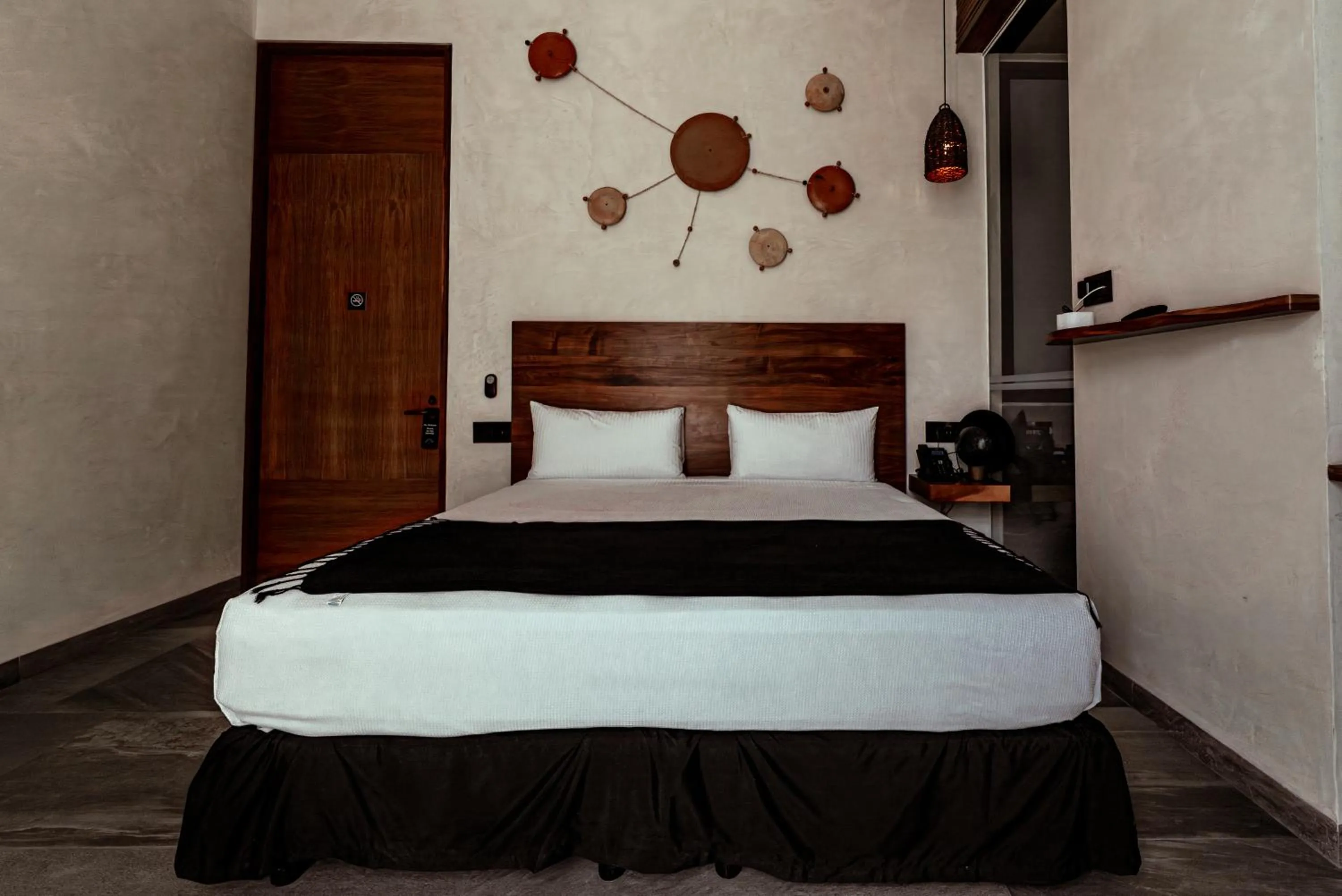 Bed in Prana Boutique Hotel Tulum