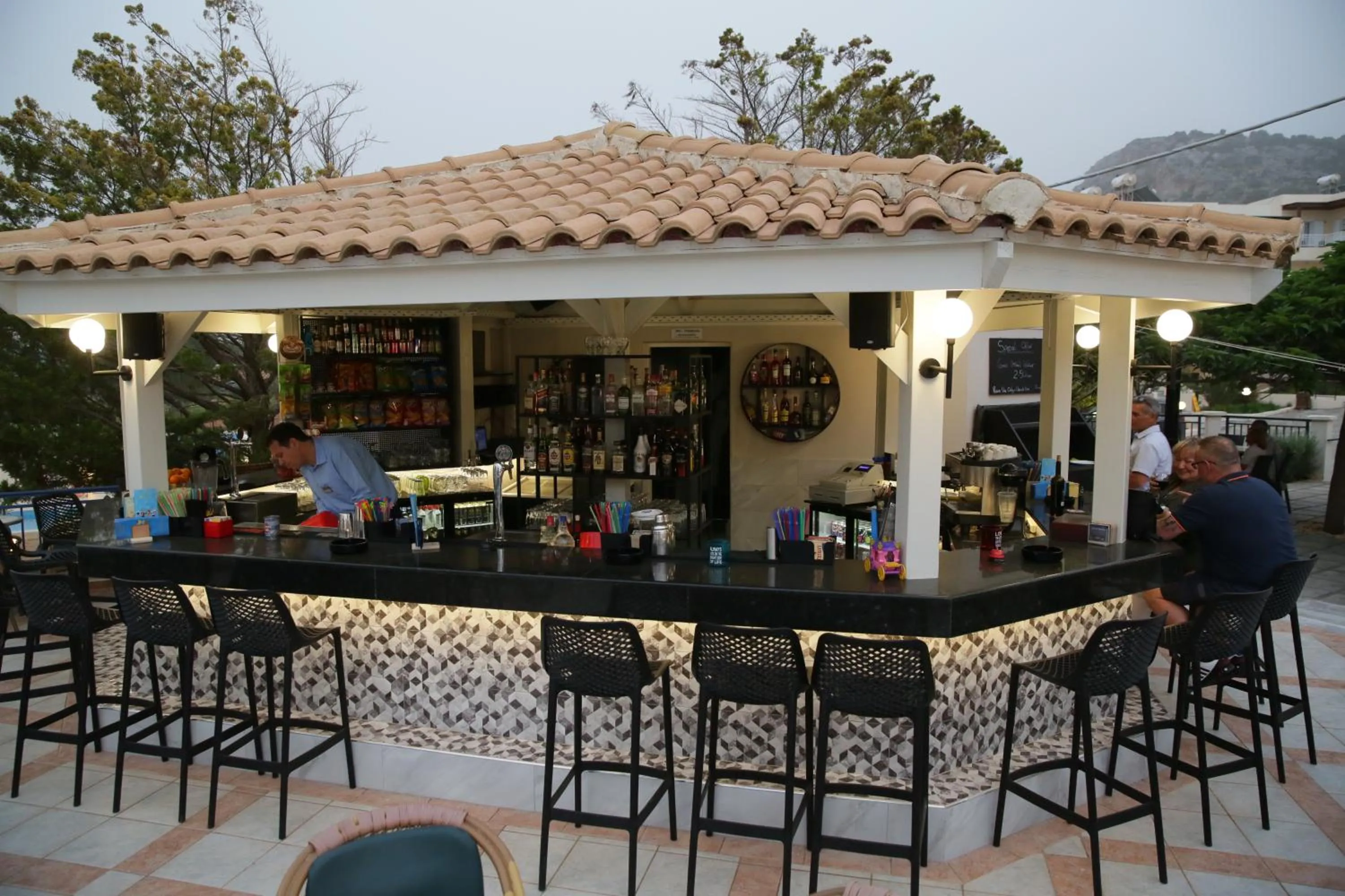 Lounge or bar in Anastasia Hotel Stalis