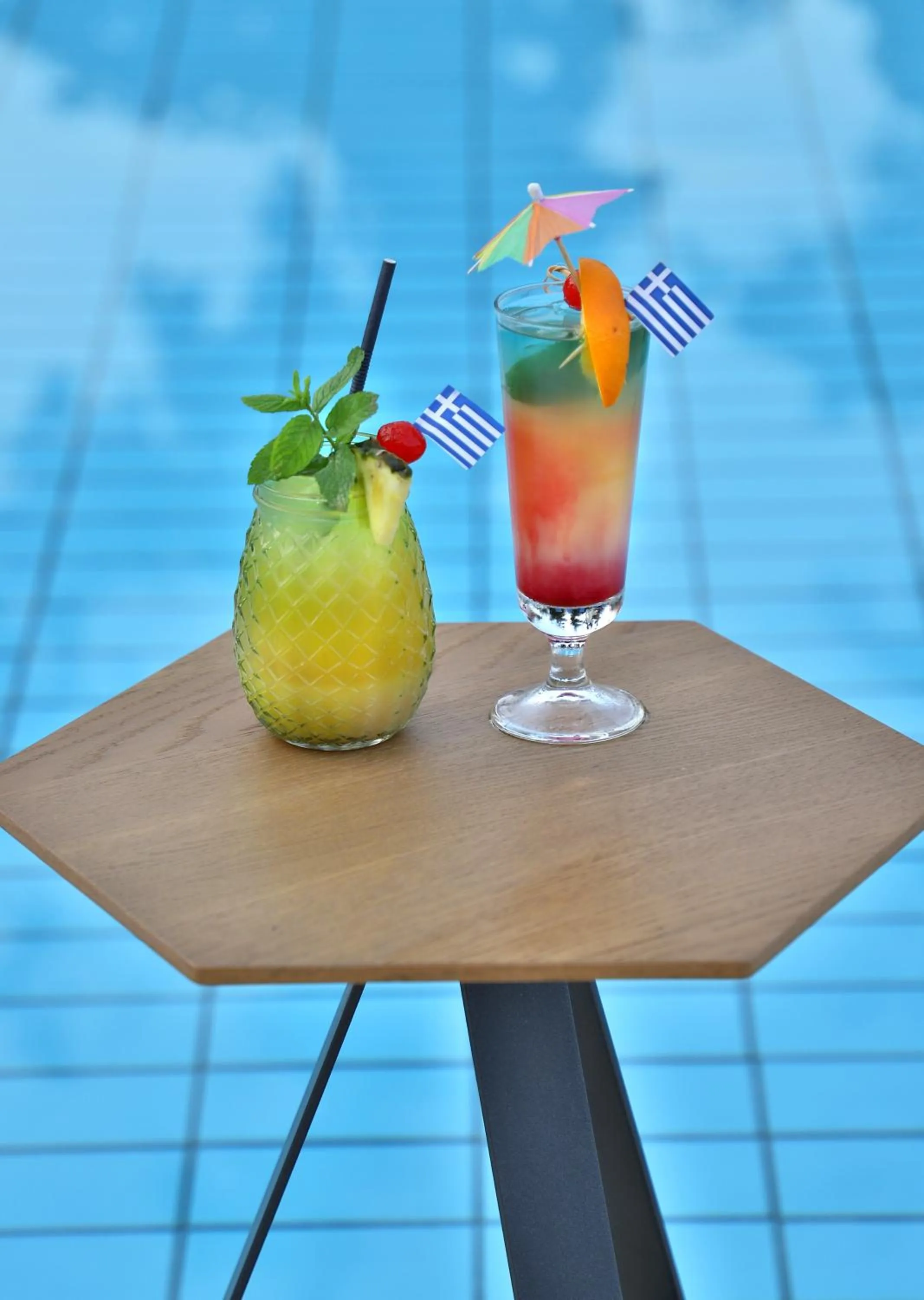 Drinks in Anastasia Hotel Stalis