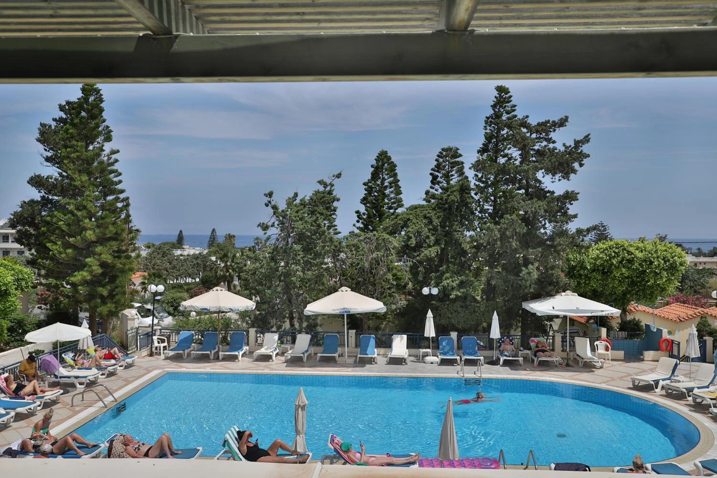 Swimming pool in Anastasia Hotel Stalis