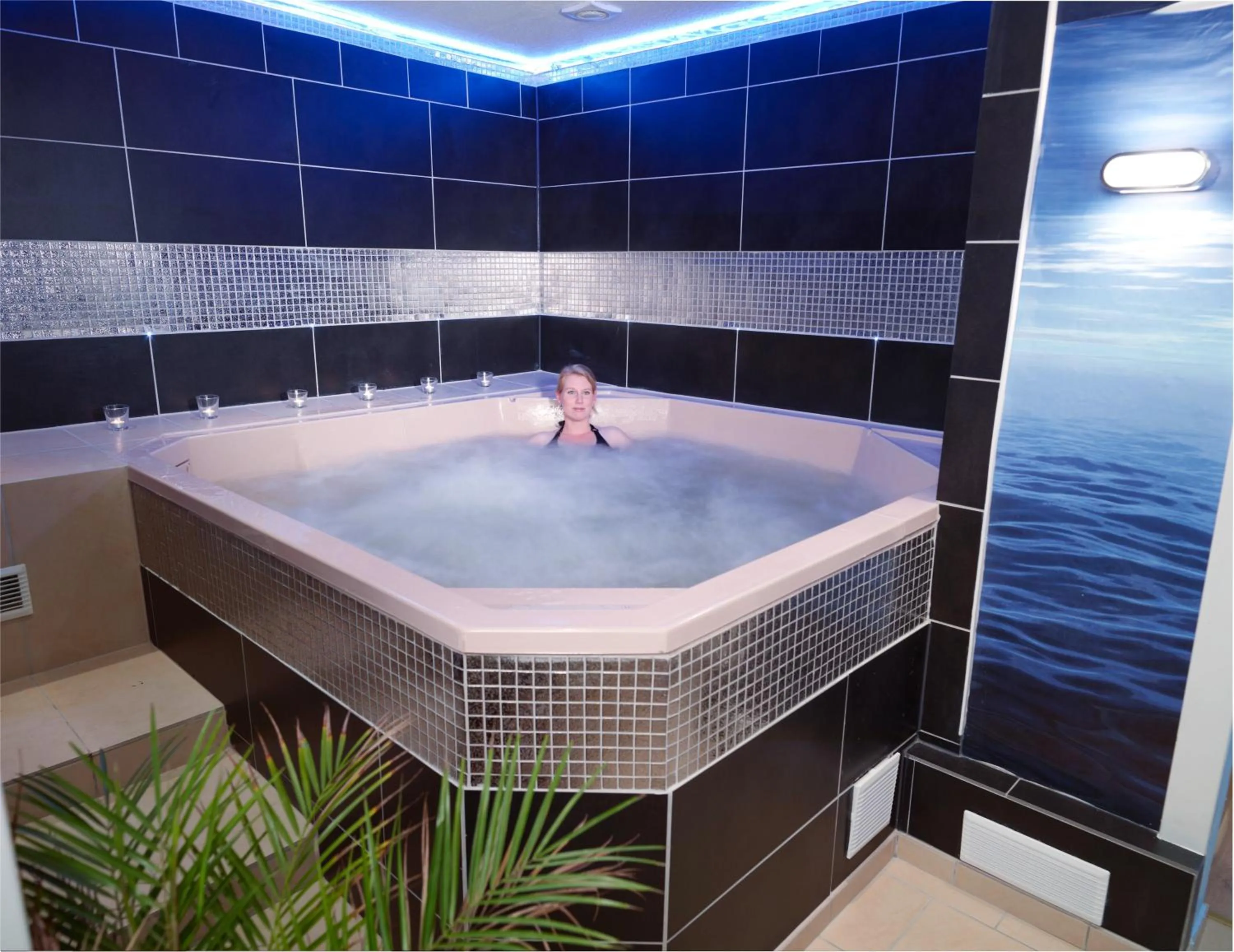 Spa and wellness centre/facilities in Krögers Hotel