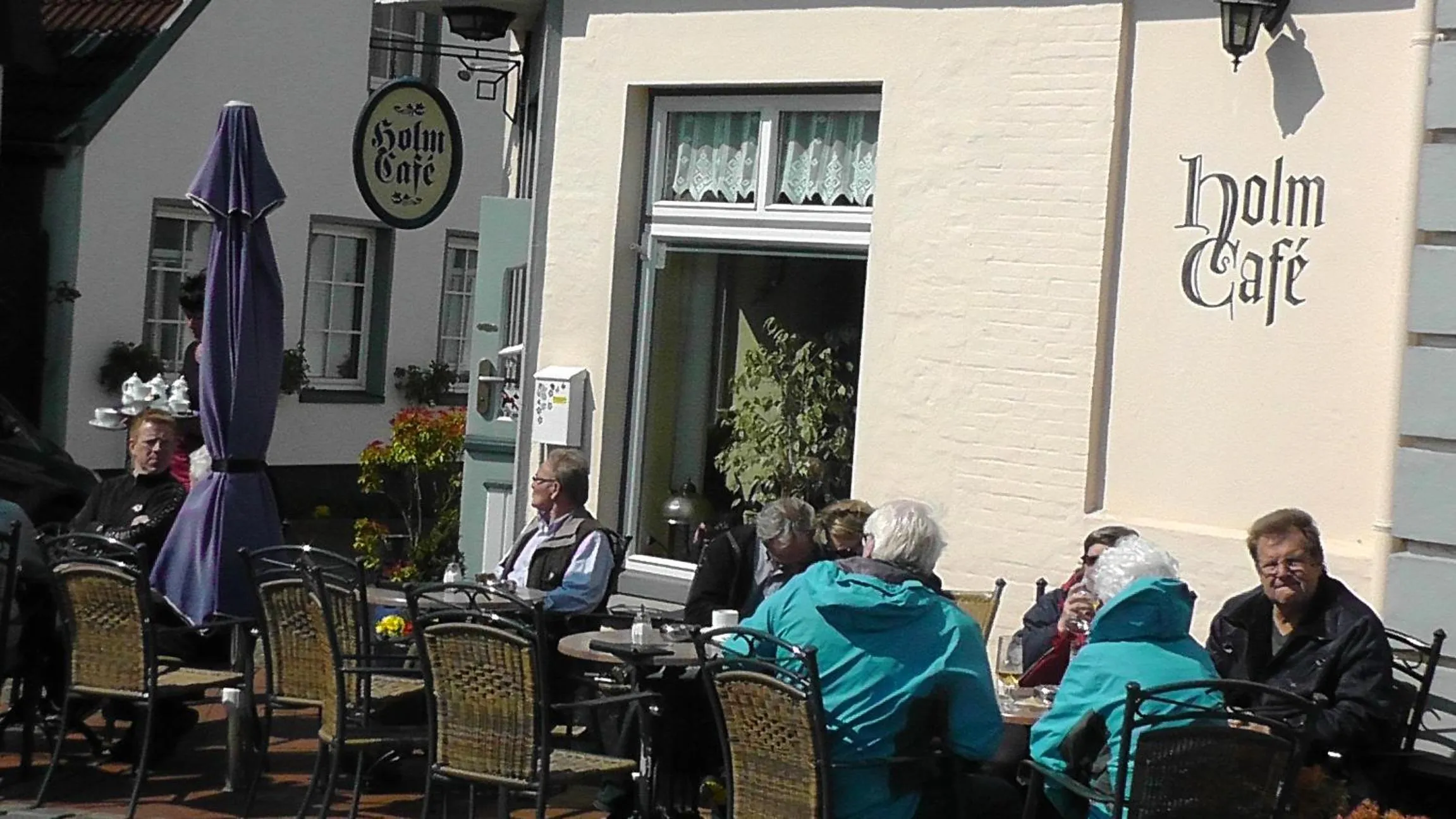 Patio in Domhotel Bed & Breakfast