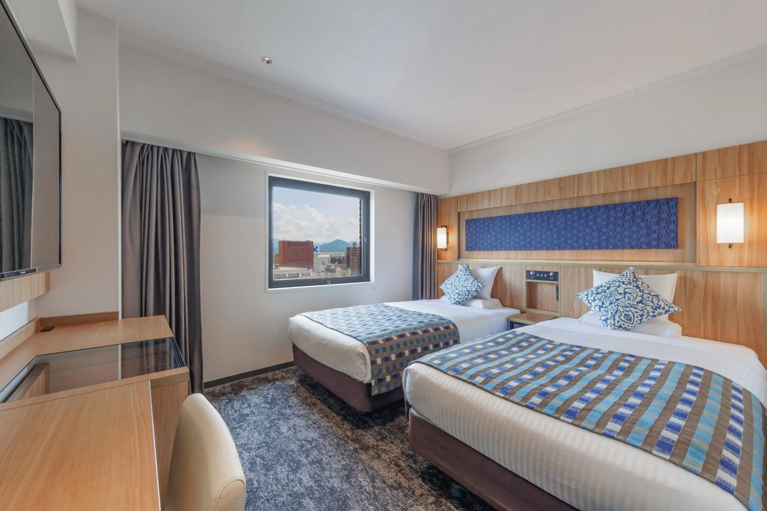 Photo of the whole room, Bed in Art Hotel Morioka