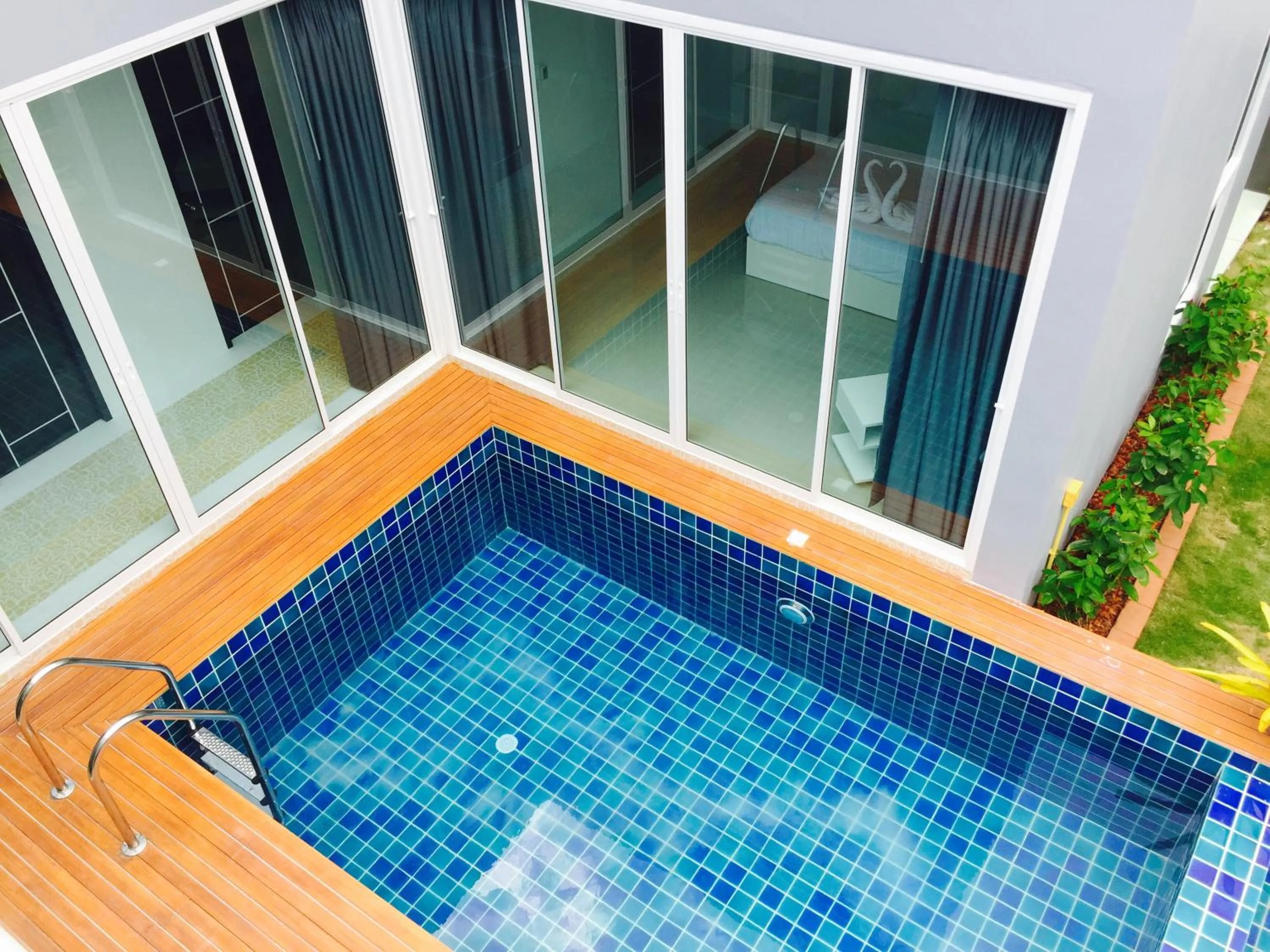 Patio, Swimming Pool in Mondara Vacation Home