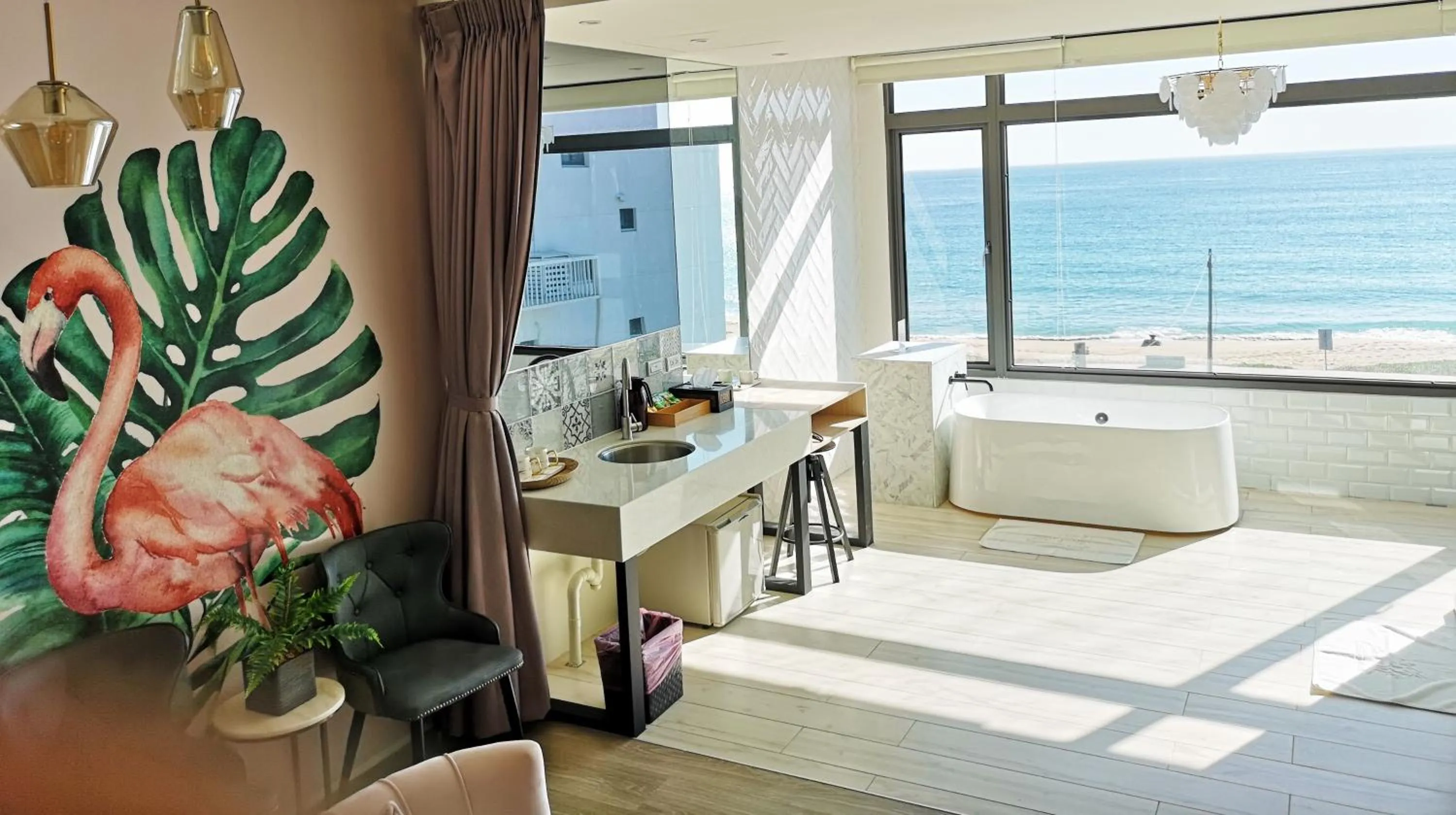 Natural landscape in Beachcastle & Sea View Villa