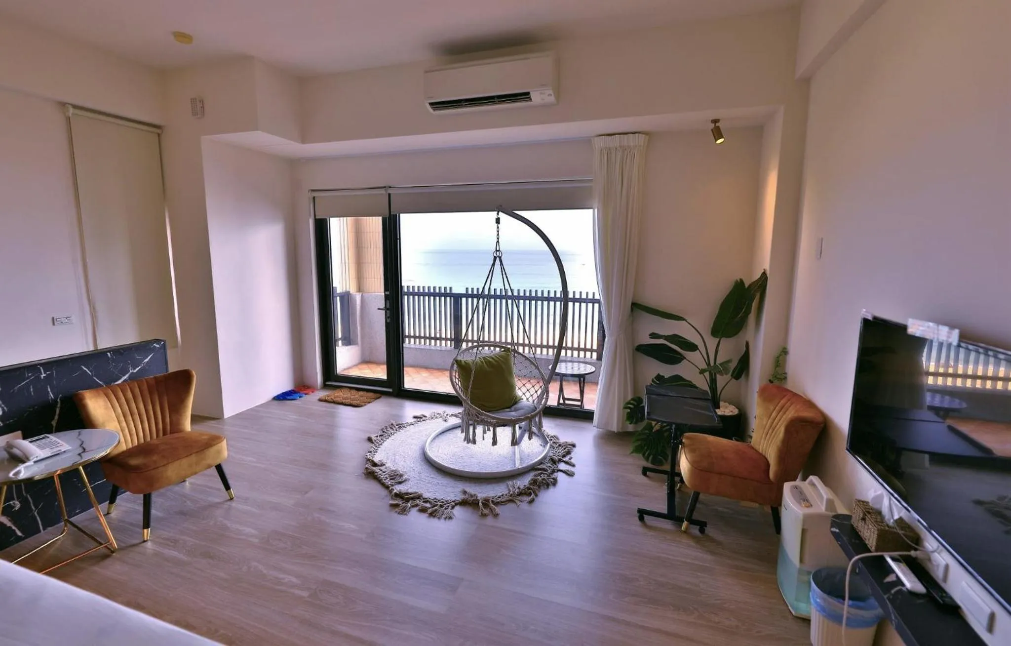 Bedroom in Beachcastle & Sea View Villa