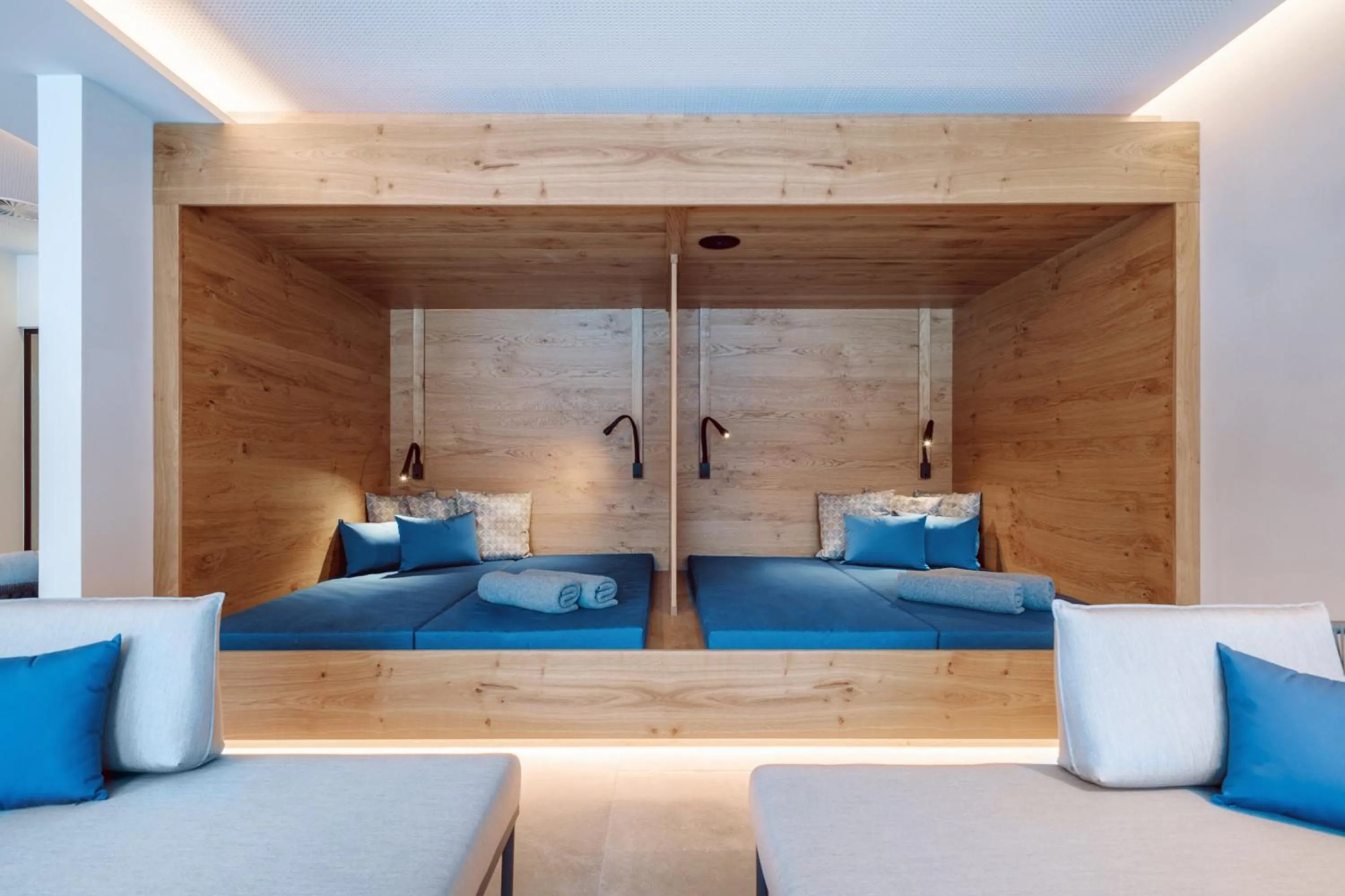 Spa and wellness centre/facilities, Bed in The Secret Sölden