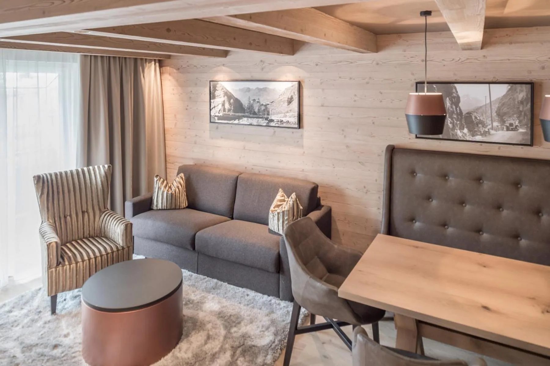 Living room in The Secret Sölden