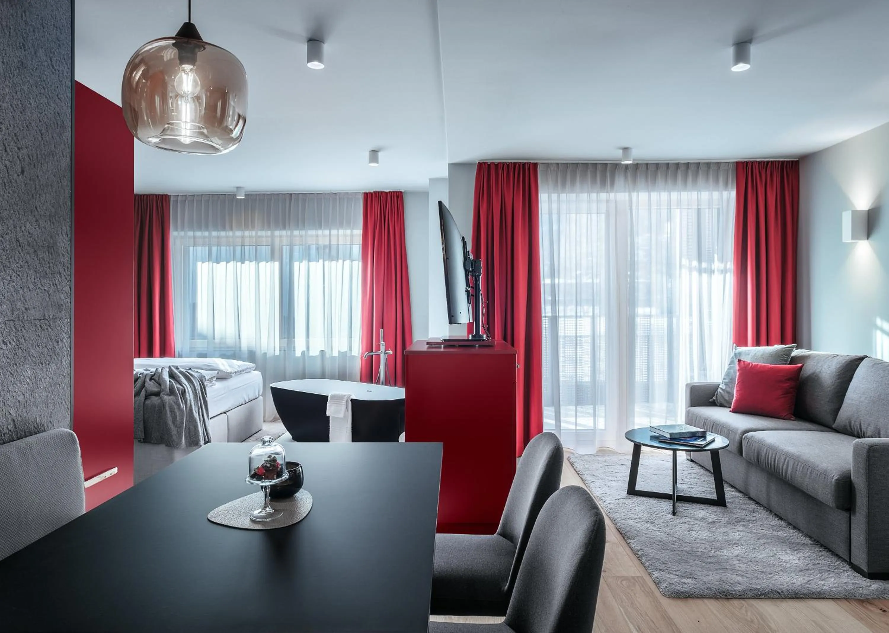 Living room in The Secret Sölden