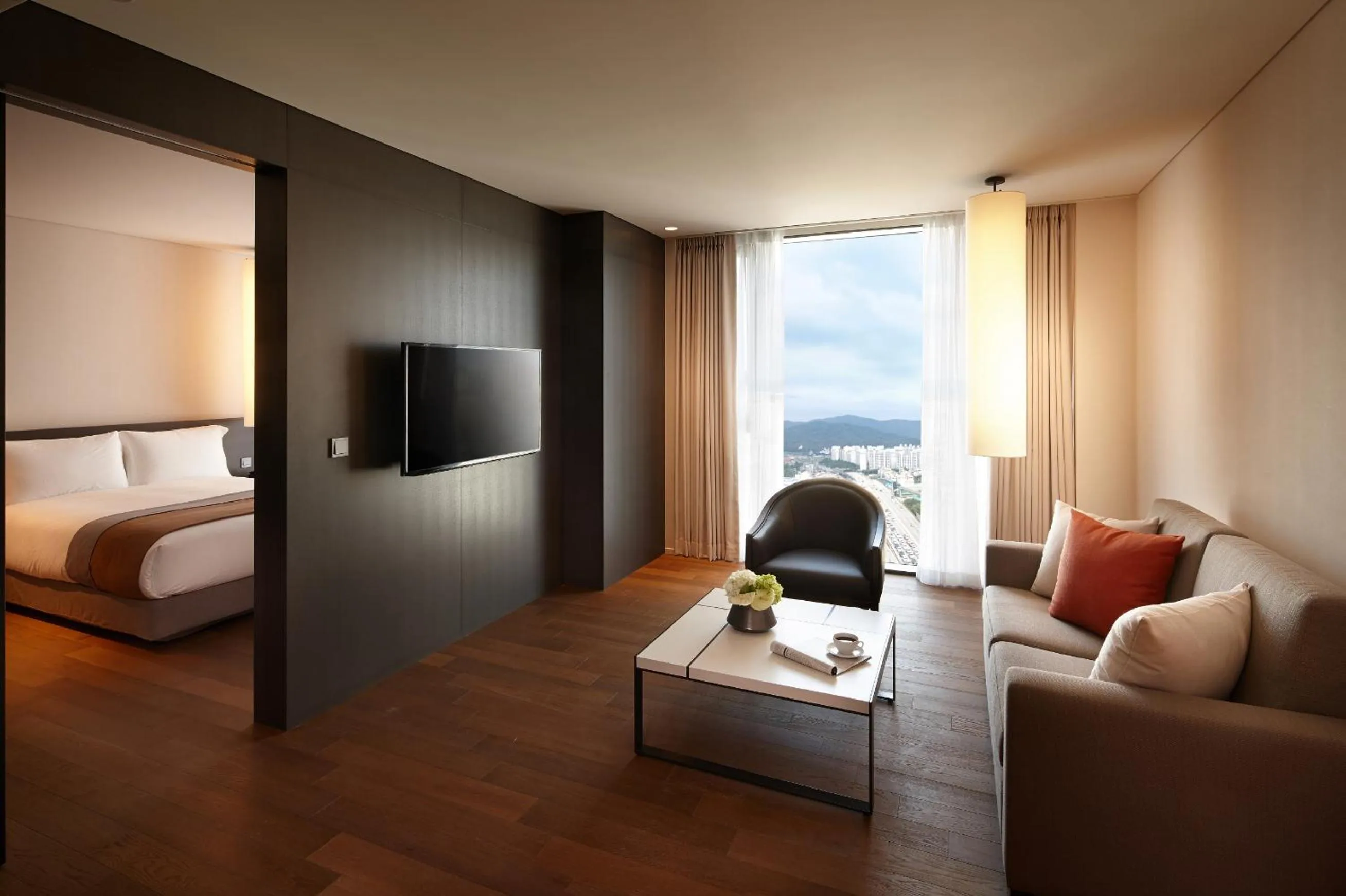 Bed in Shilla Stay Cheonan Asan - Samsung Display City