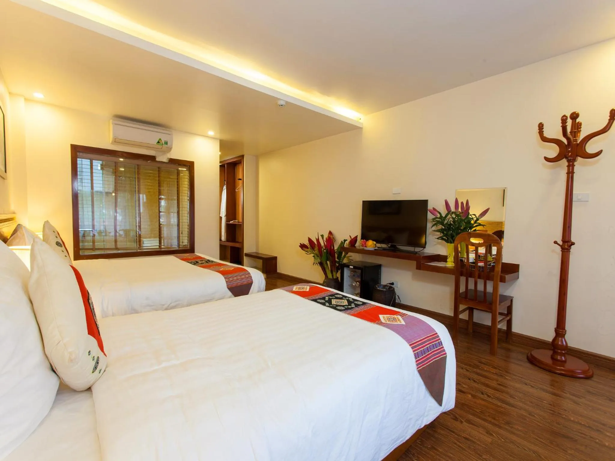 Bed in Sapa Centre Hotel