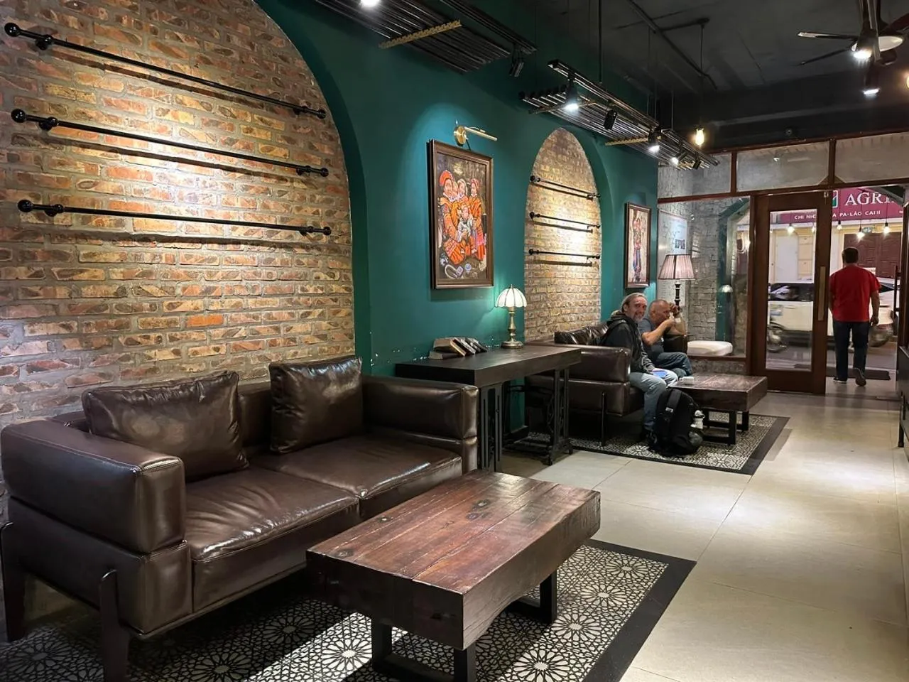 Seating area in Sapa Centre Hotel