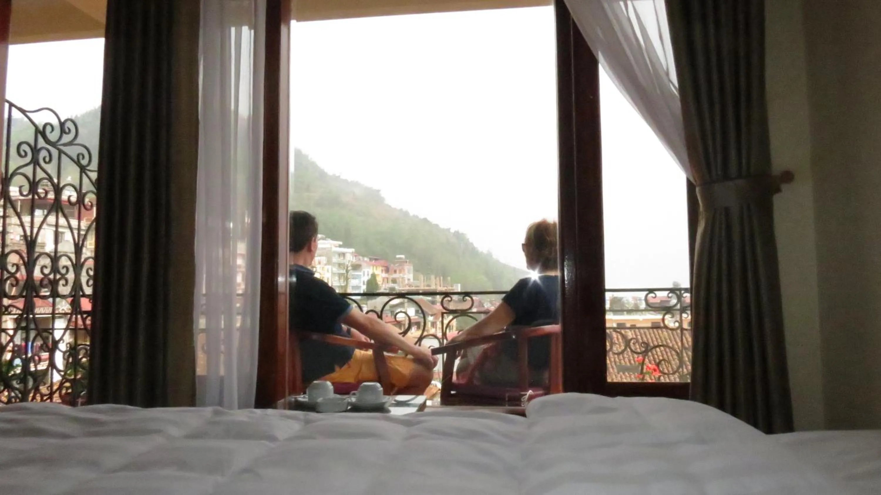 Balcony/Terrace in Sapa Centre Hotel