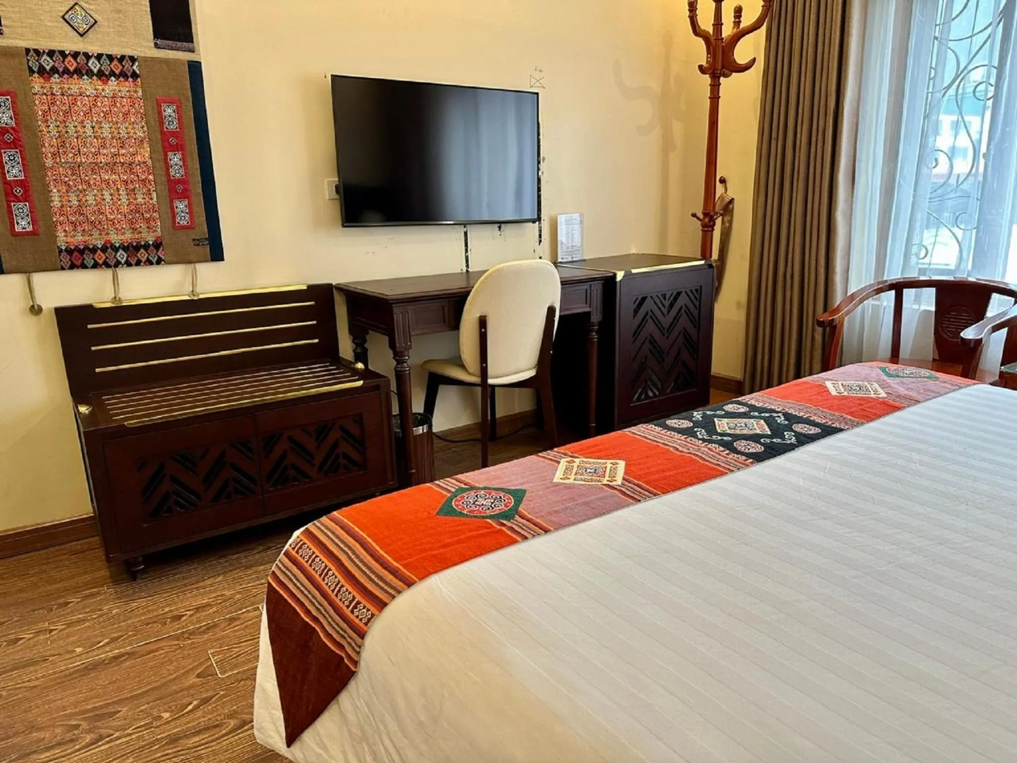 Bed in Sapa Centre Hotel