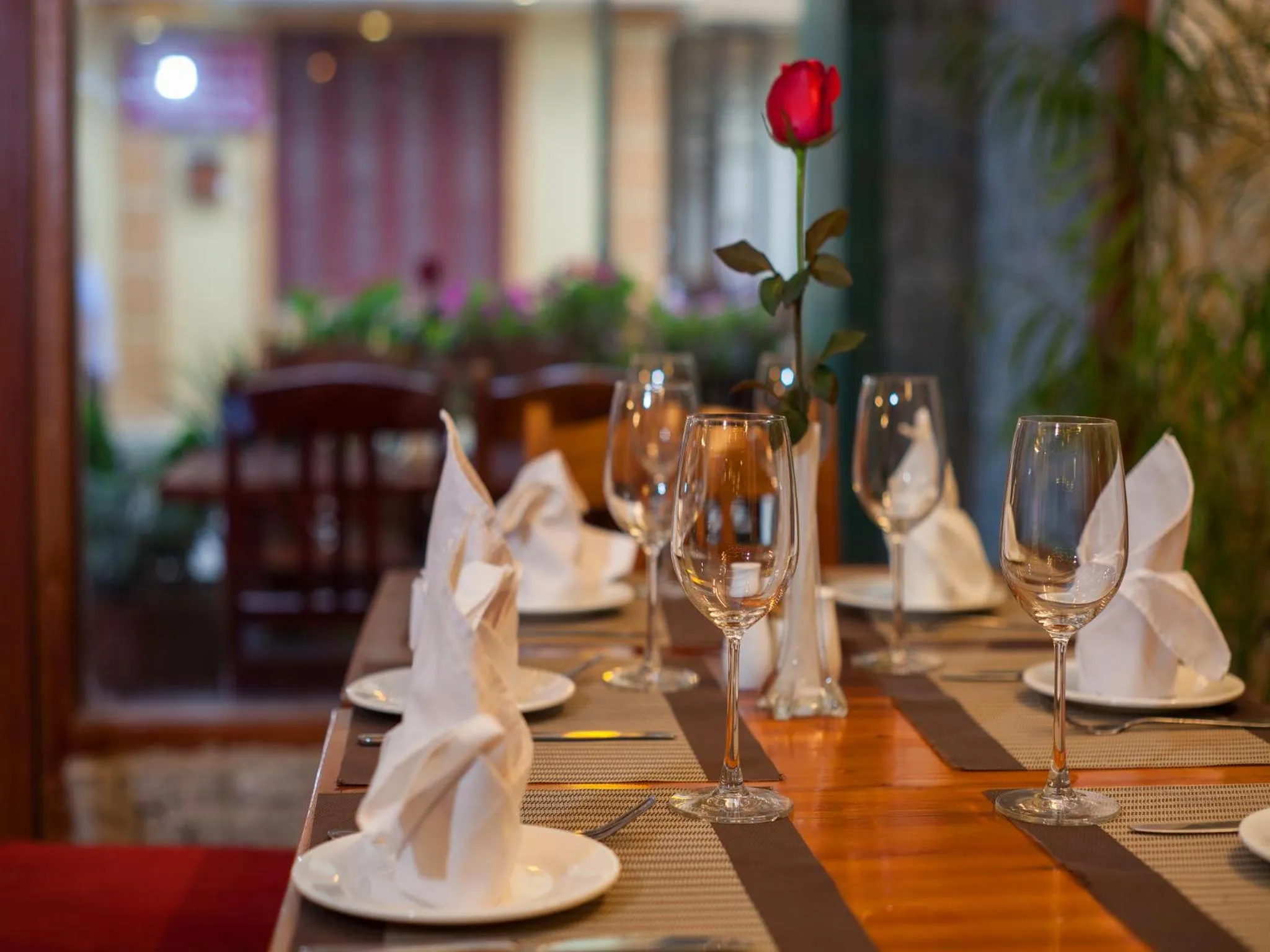 Dining area in Sapa Centre Hotel