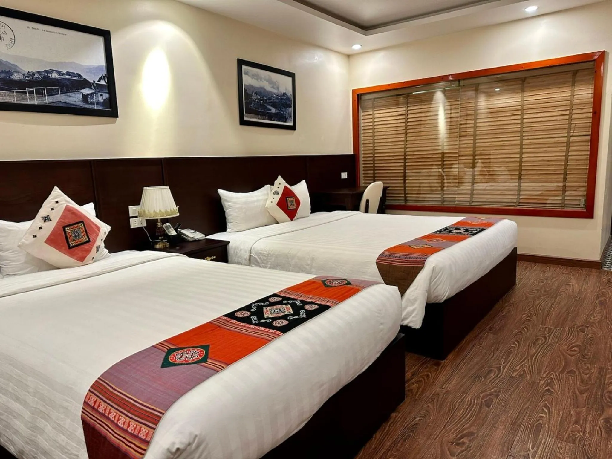 Bed in Sapa Centre Hotel