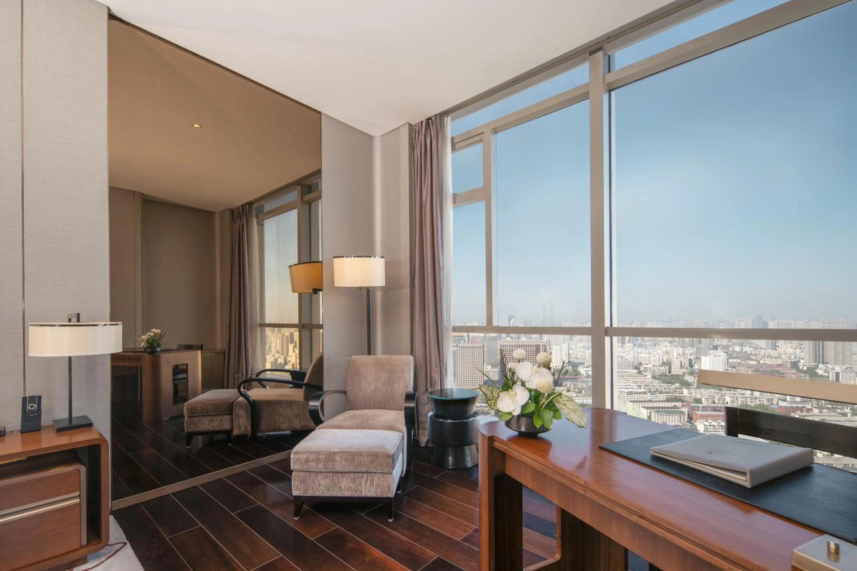 Seating area in Kempinski Hotel Changsha