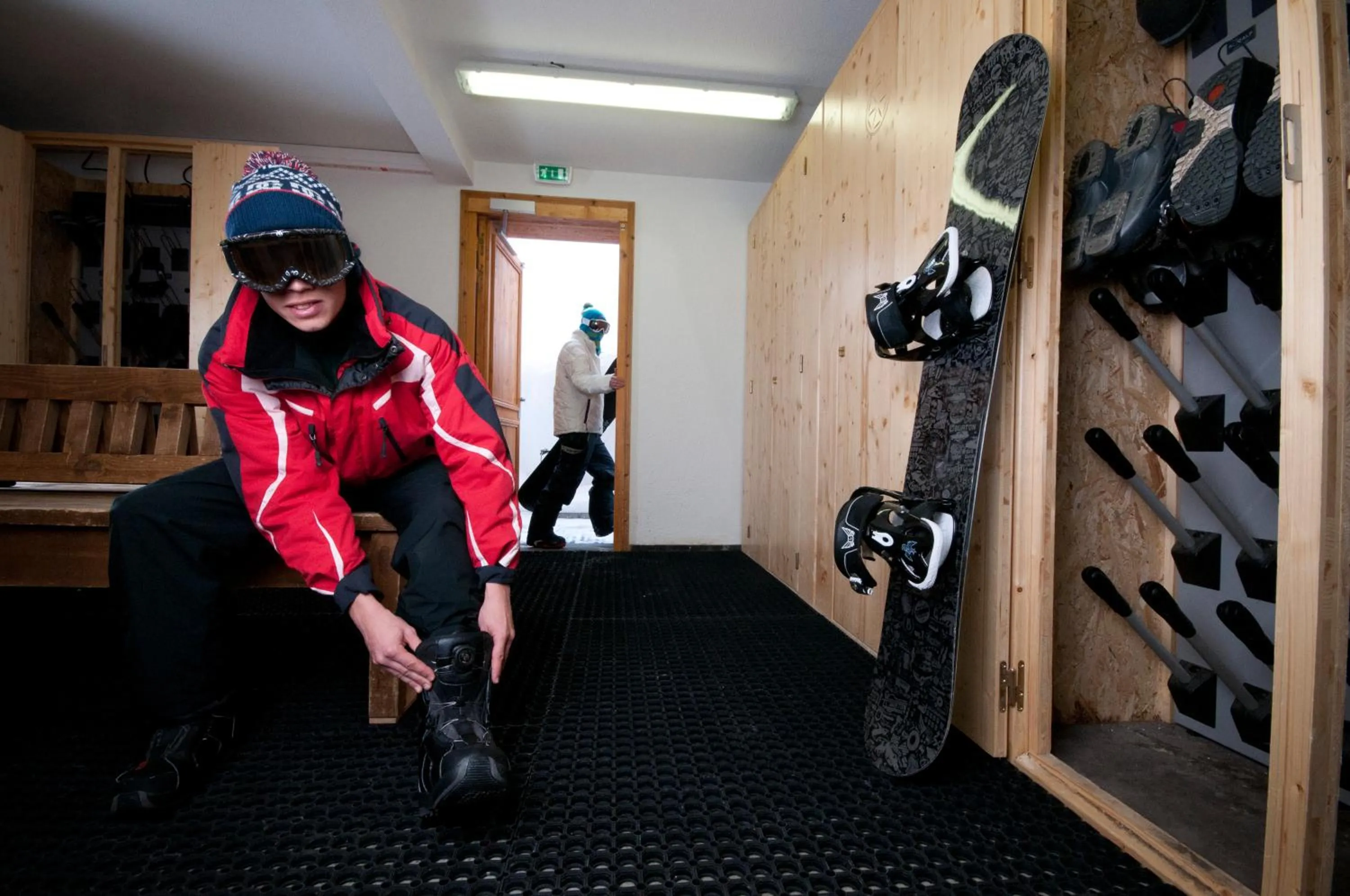 Skiing in Le Sabot de Vénus