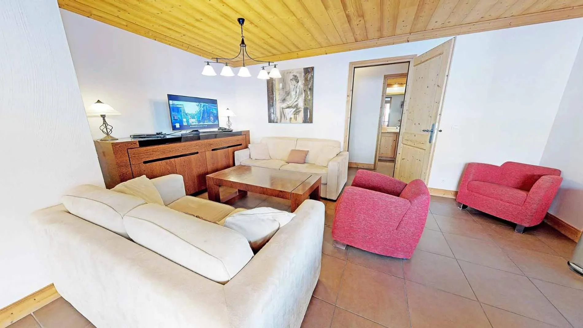 Living room in Le Sabot de Vénus