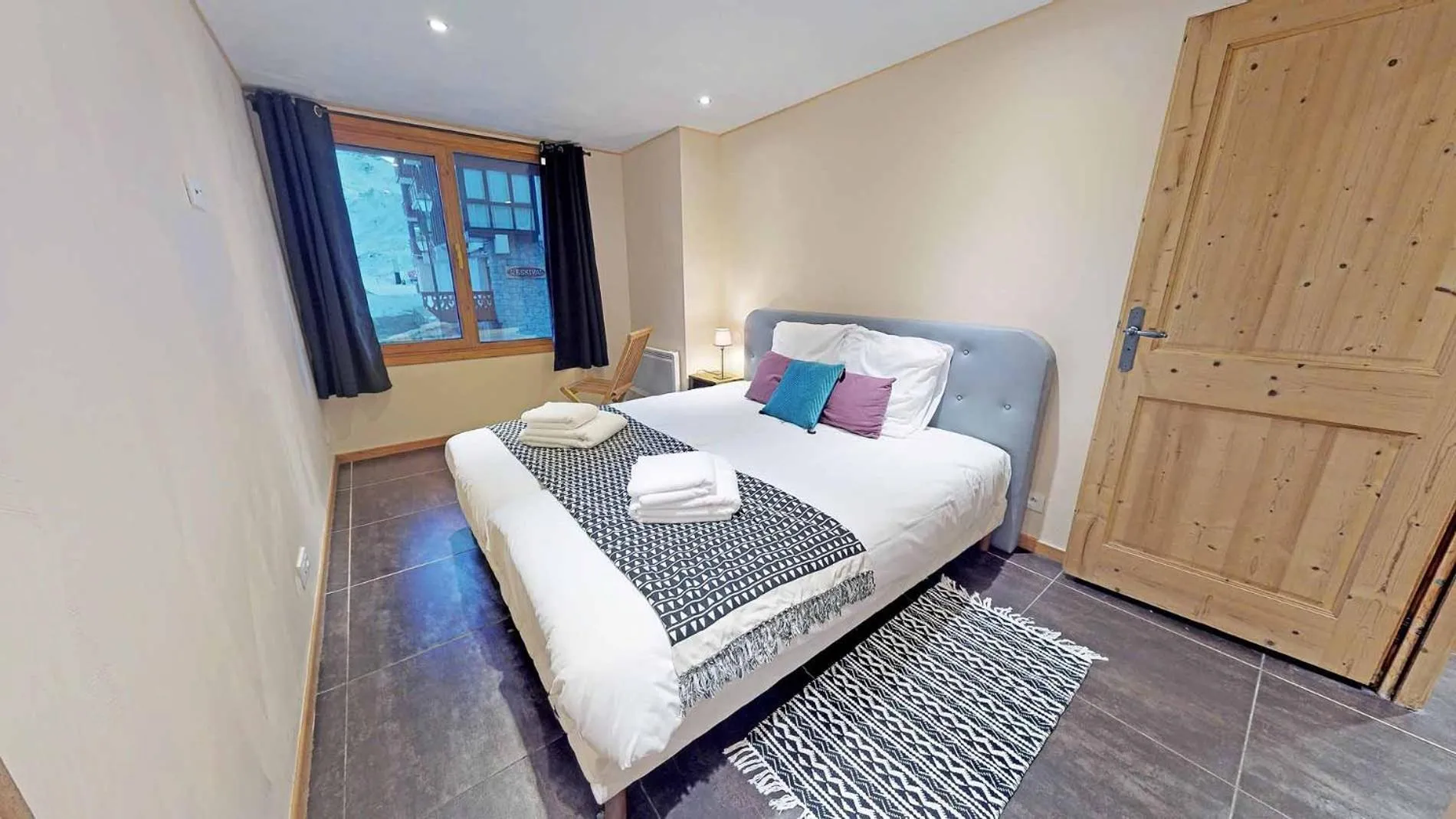 Bedroom, Bed in Le Sabot de Vénus