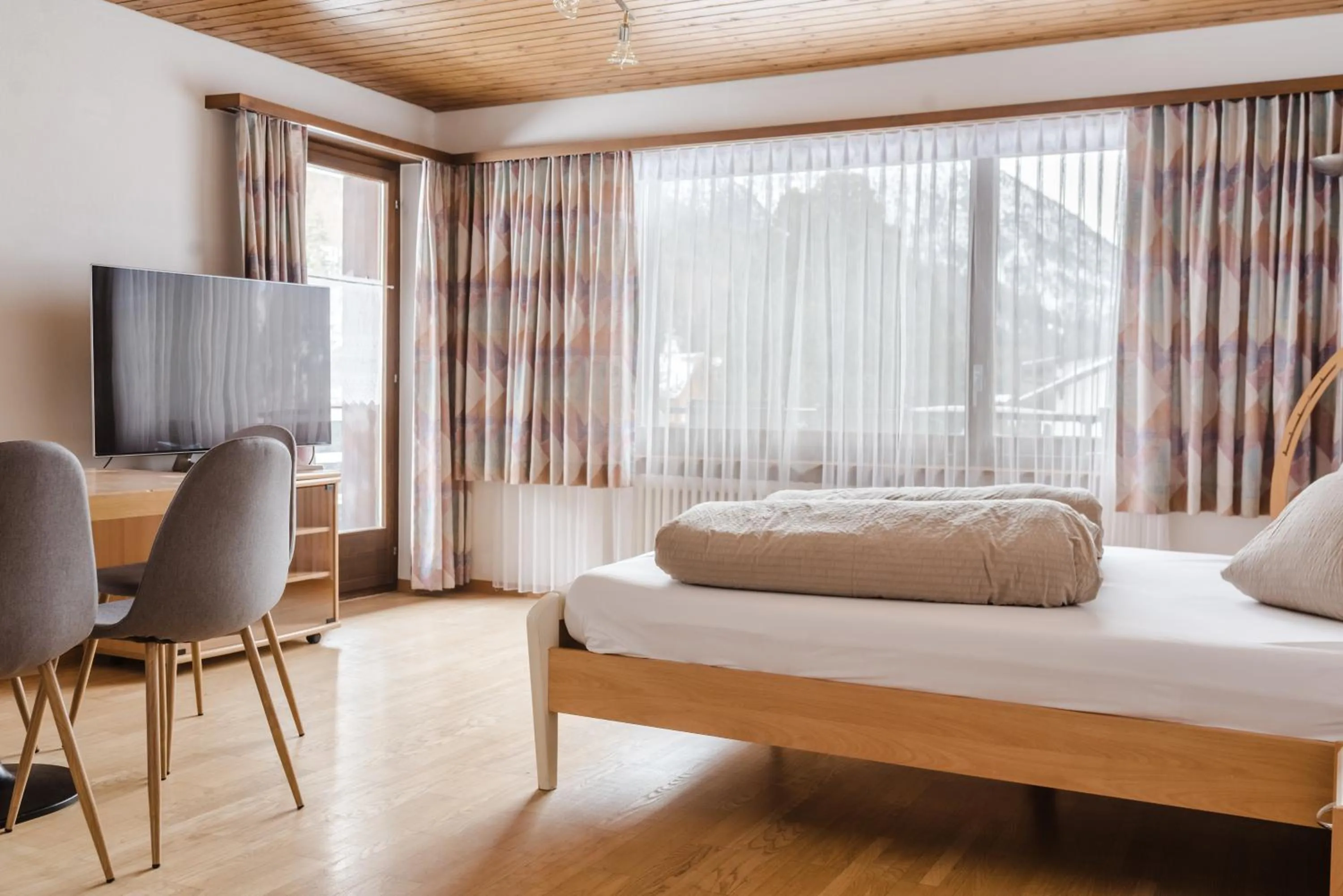 Photo of the whole room, Bed in Aktiv Hotel & Spa Hannigalp