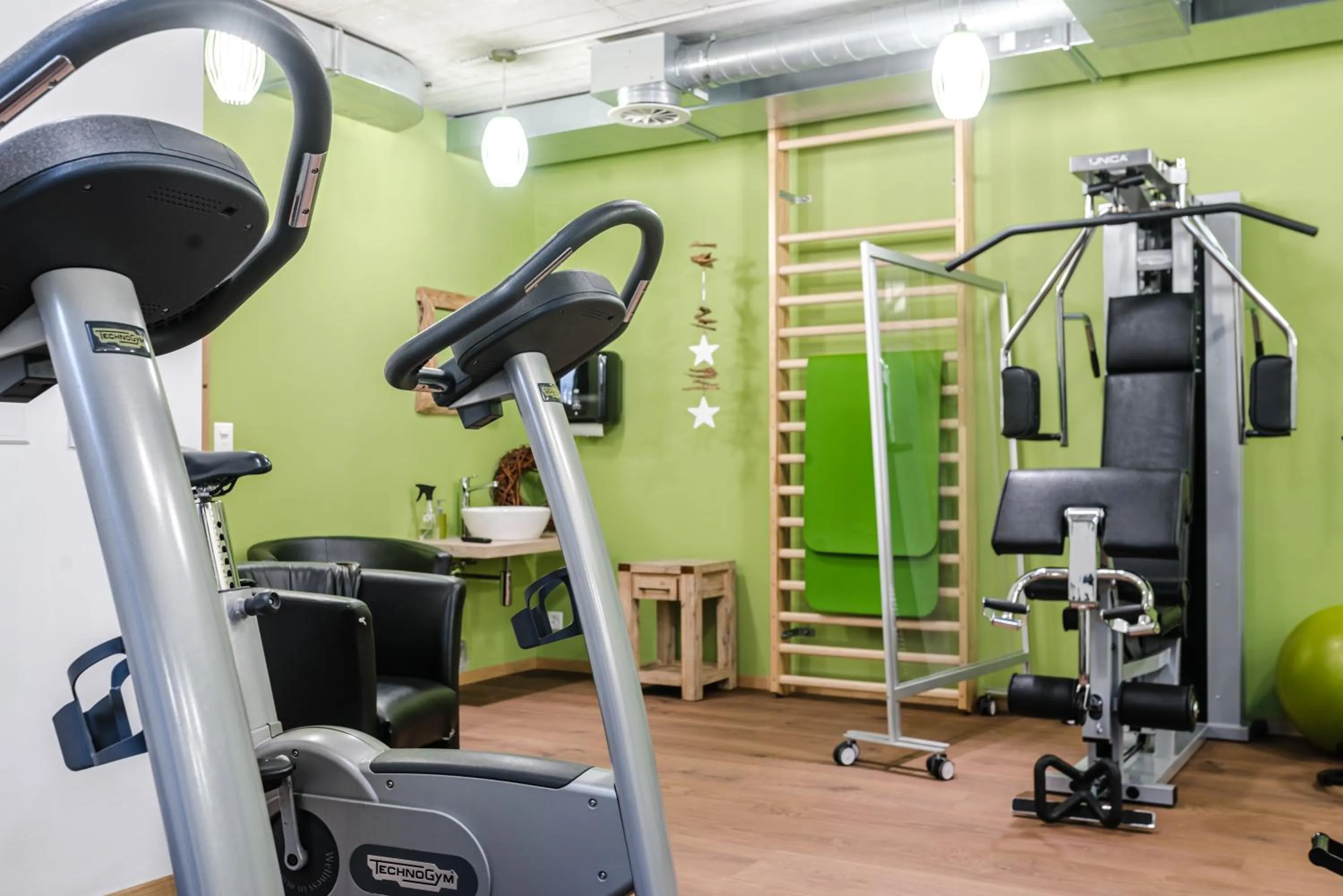Fitness centre/facilities in Aktiv Hotel & Spa Hannigalp