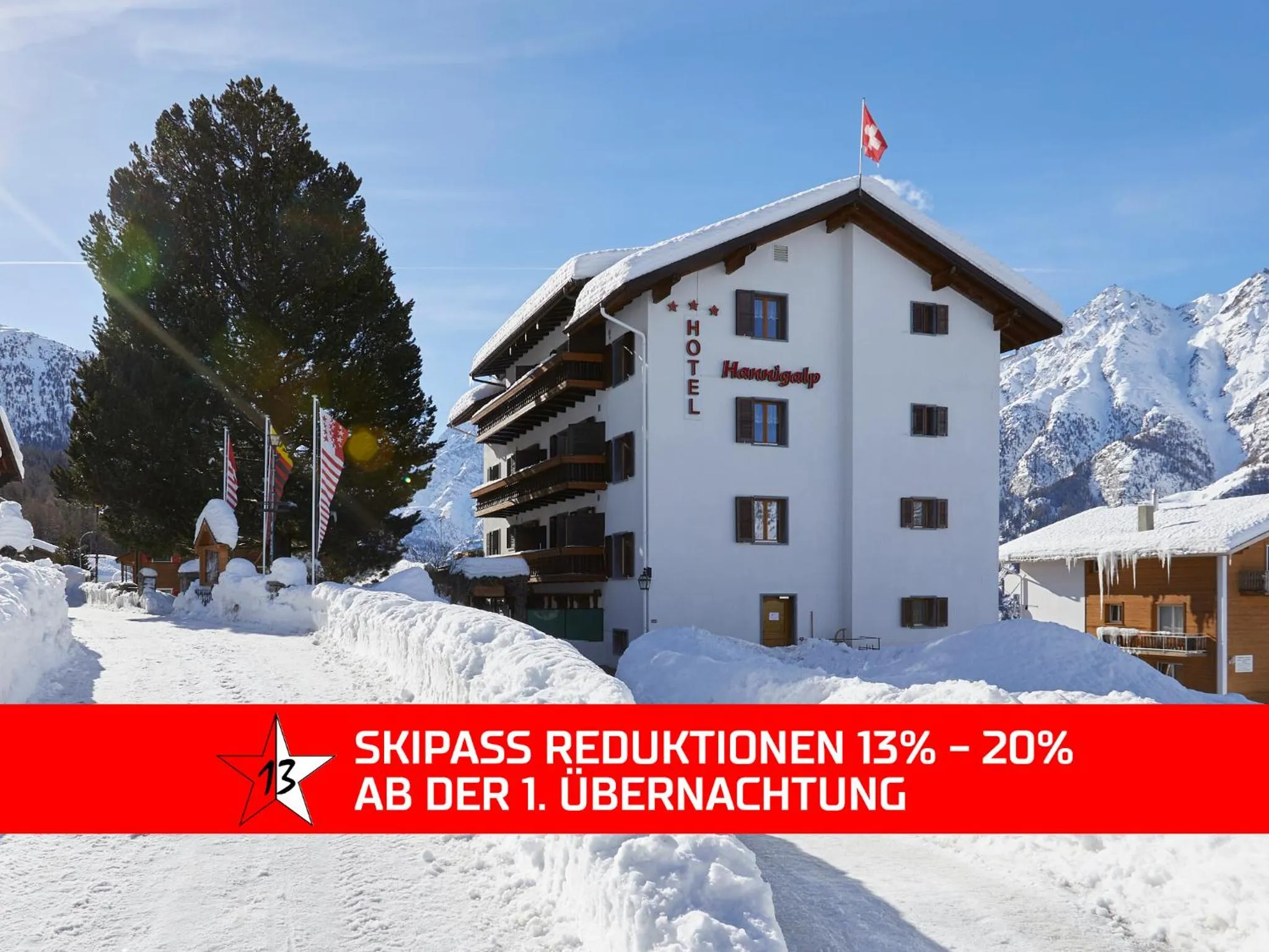 Property building in Aktiv Hotel & Spa Hannigalp