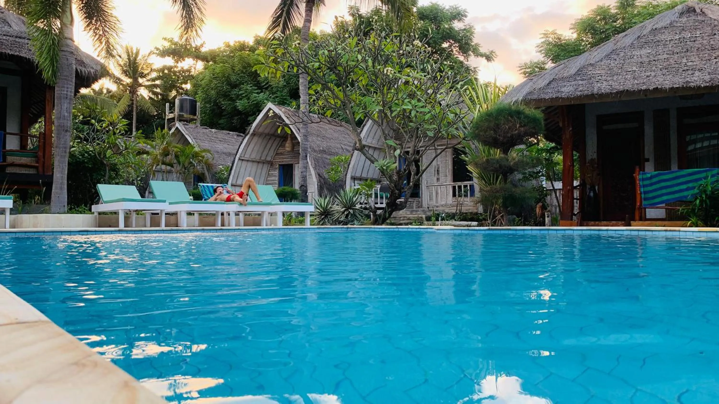 Swimming pool in Biba Beach Village