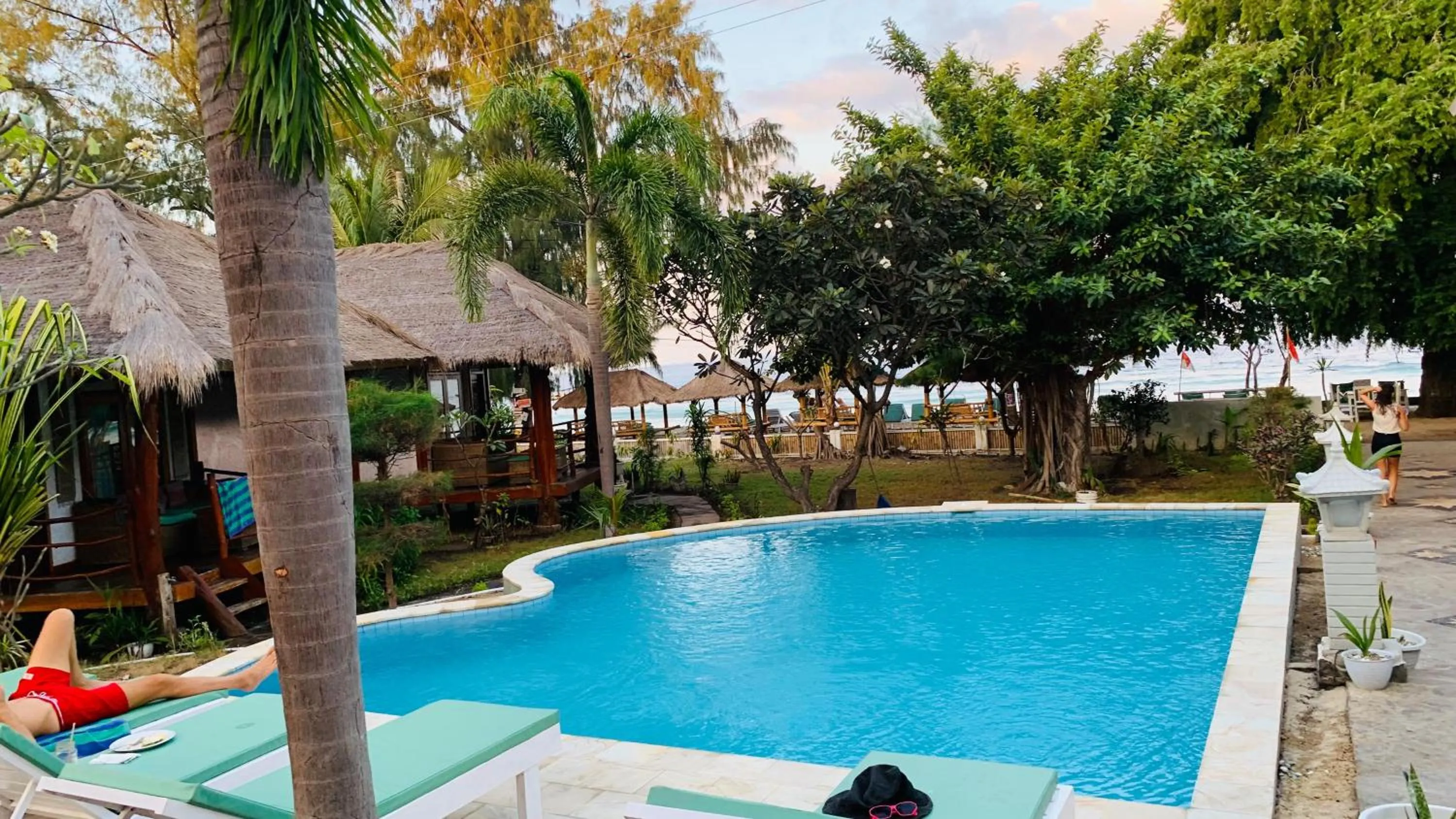 Swimming pool in Biba Beach Village