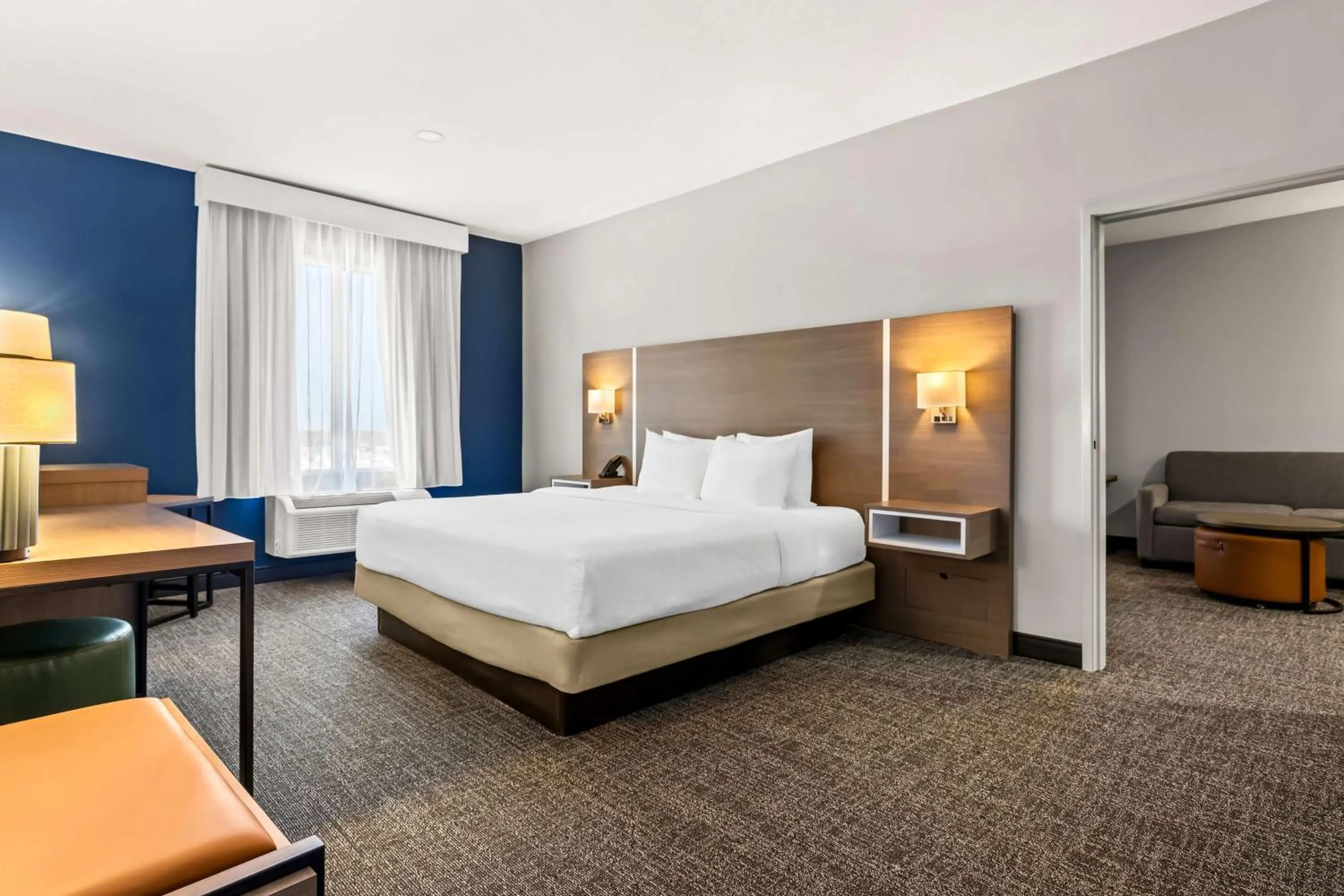 Bed in Spark by Hilton Catoosa Tulsa