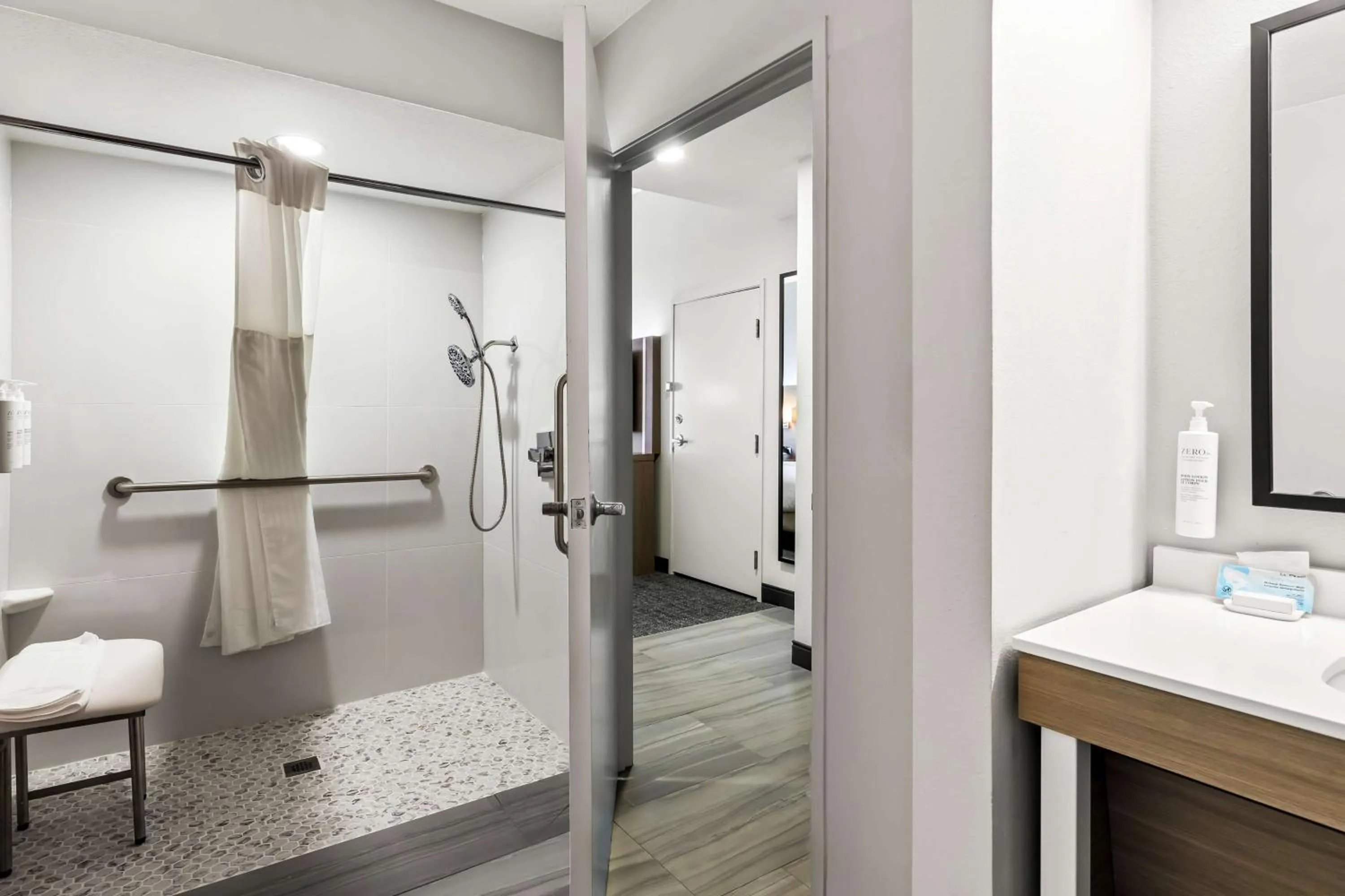 Bathroom in Spark by Hilton Catoosa Tulsa