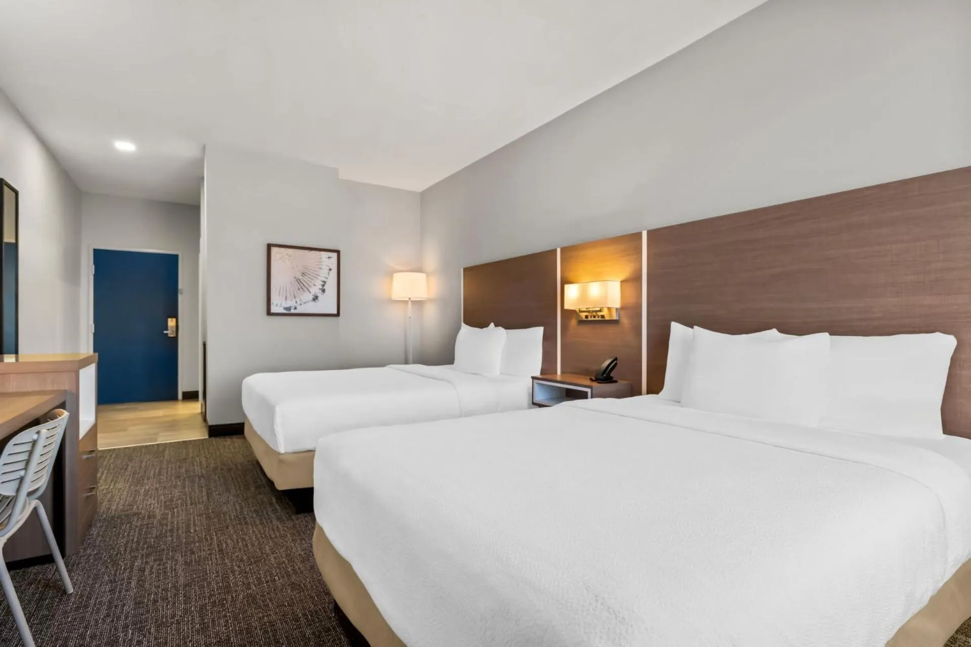 Bed in Spark by Hilton Catoosa Tulsa