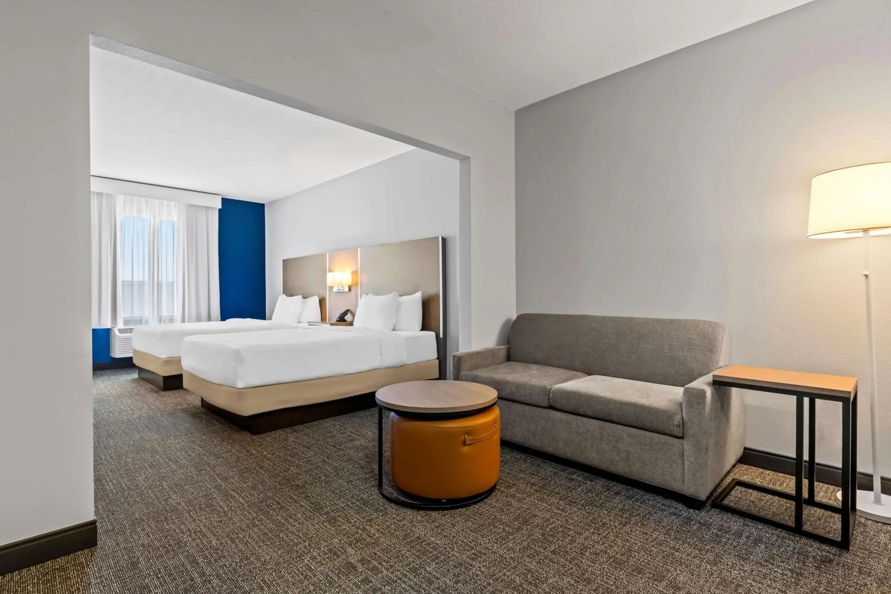 Bed in Spark by Hilton Catoosa Tulsa