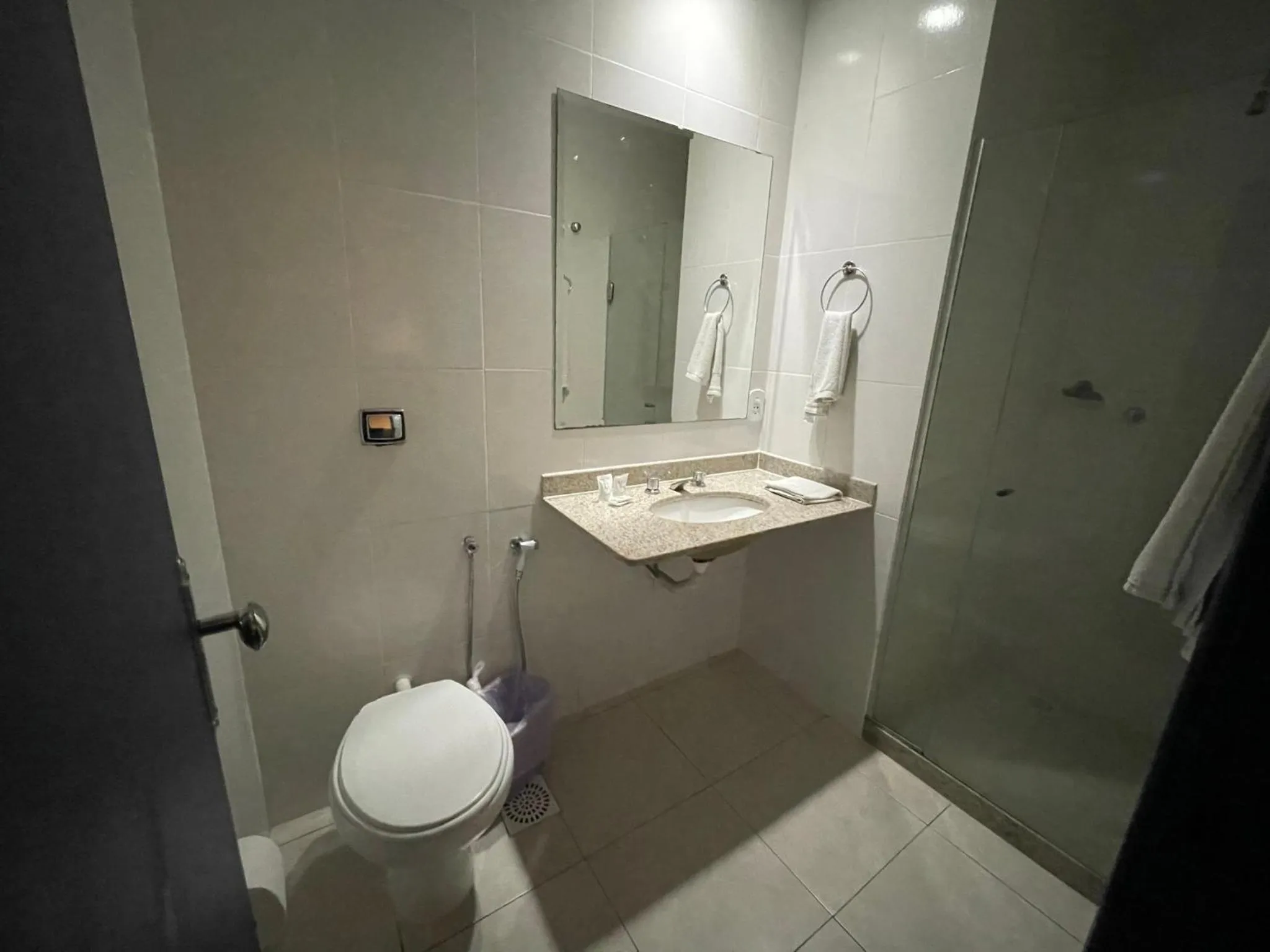 Bathroom in Copacabana Blue Hotel