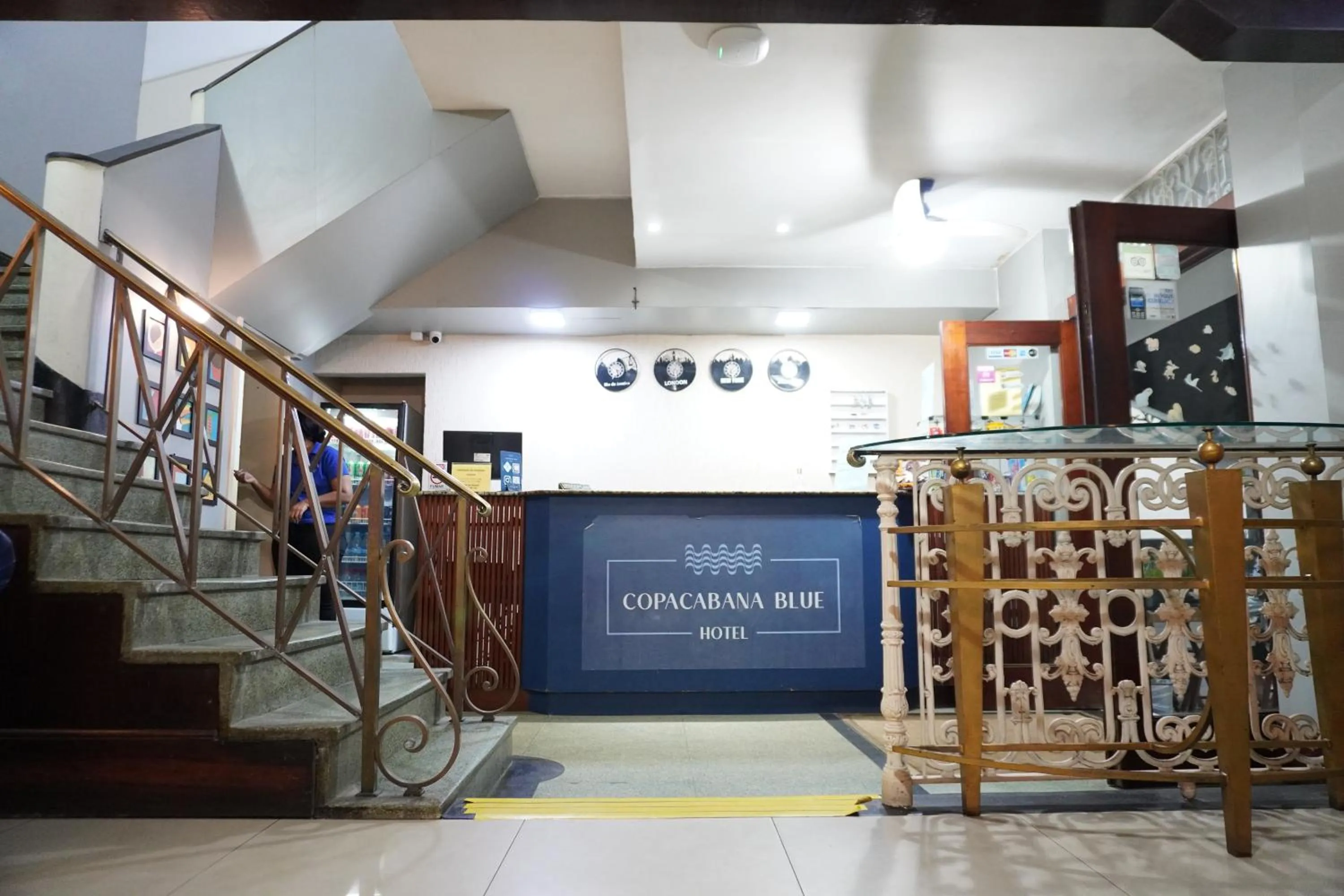 Property building in Copacabana Blue Hotel