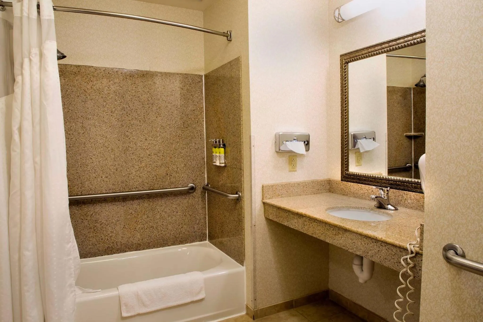 Bathroom in Holiday Inn Express Hotel & Suites Center by IHG