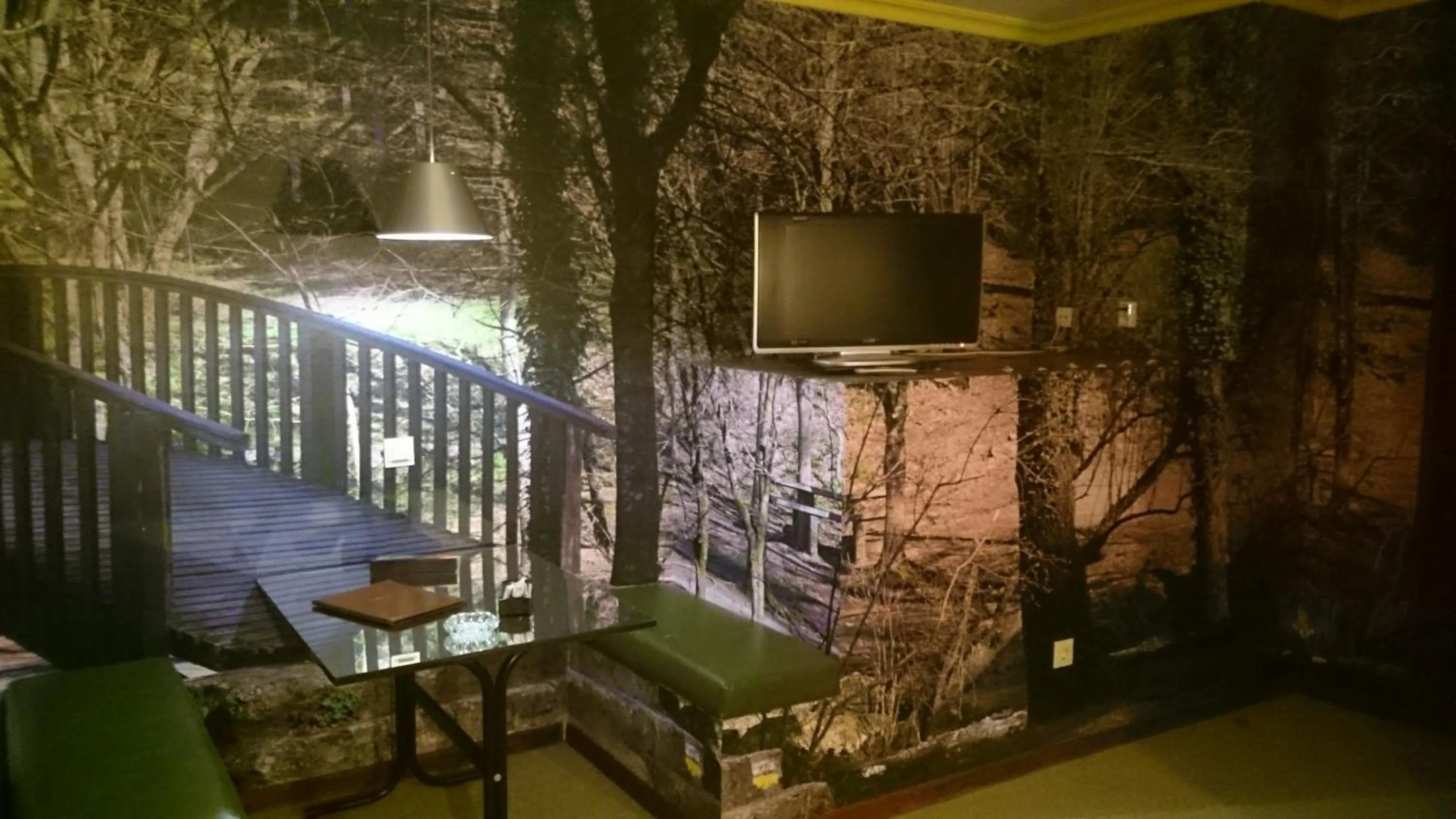 Patio in Motel Caldas