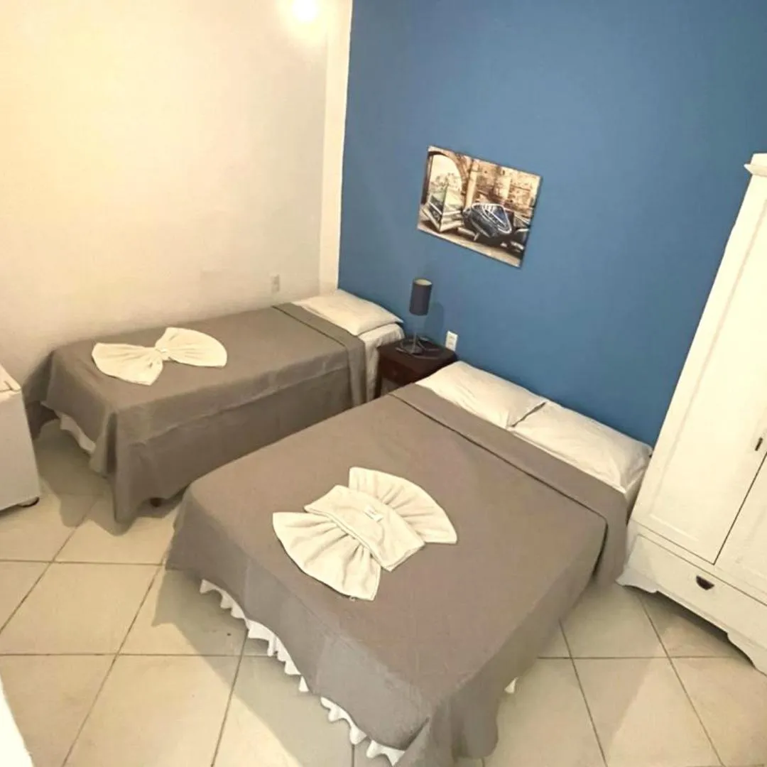 Bed in Pousada Kopenhagen Beach