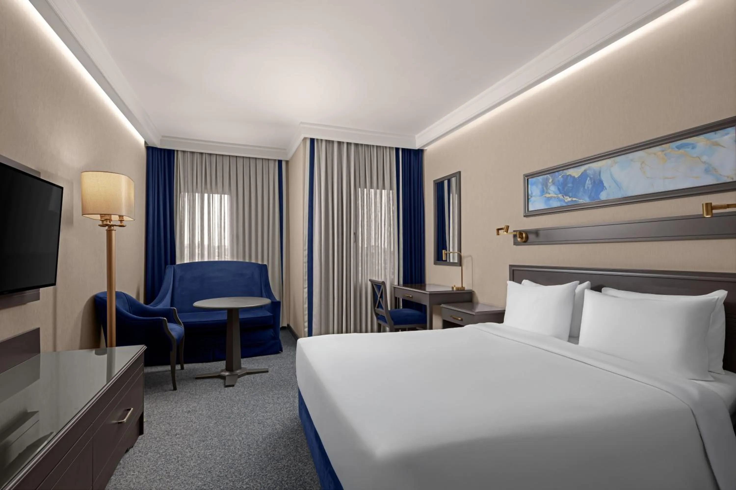 Bed in Grand Cevahir Hotel Convention Center