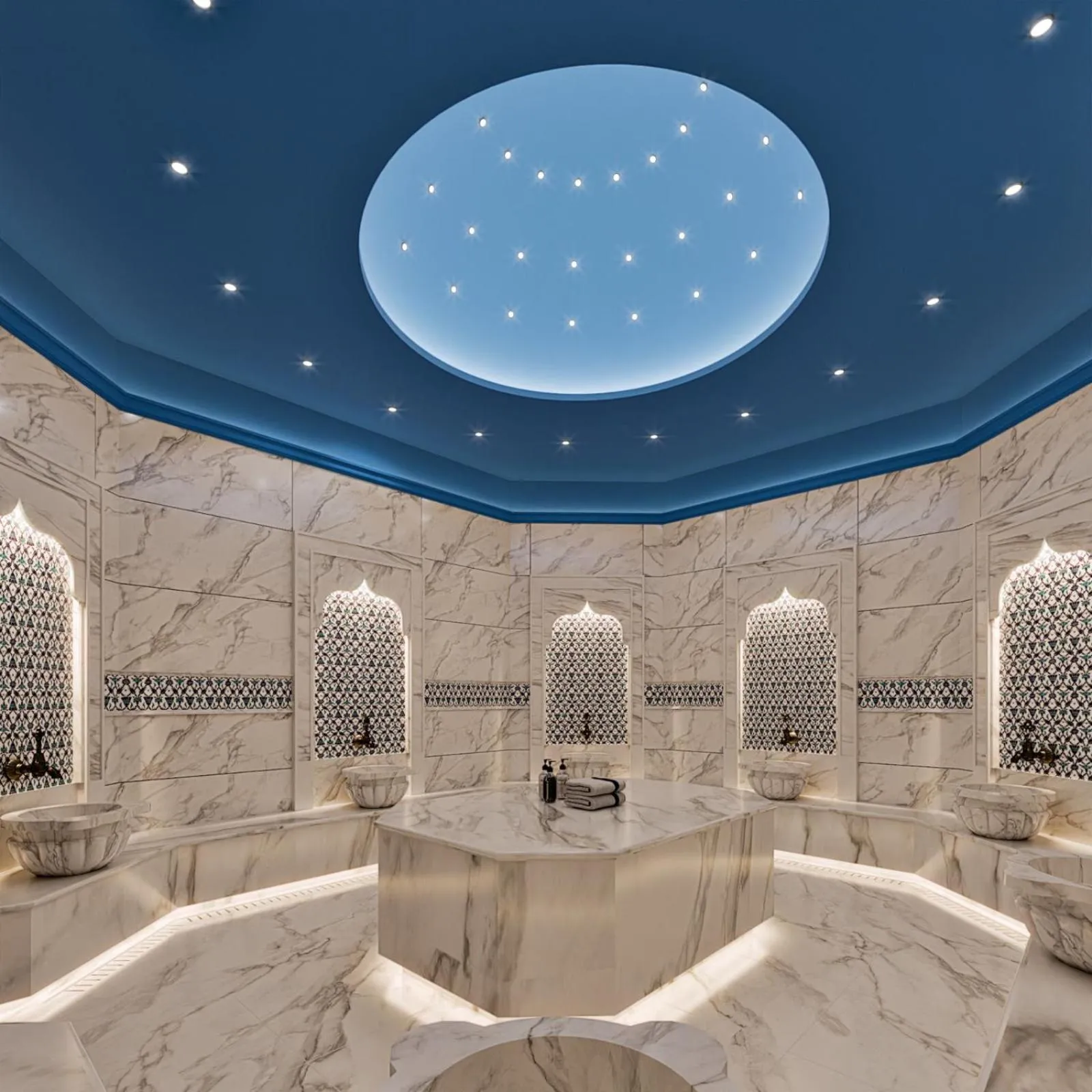 Spa and wellness centre/facilities in Grand Cevahir Hotel Convention Center
