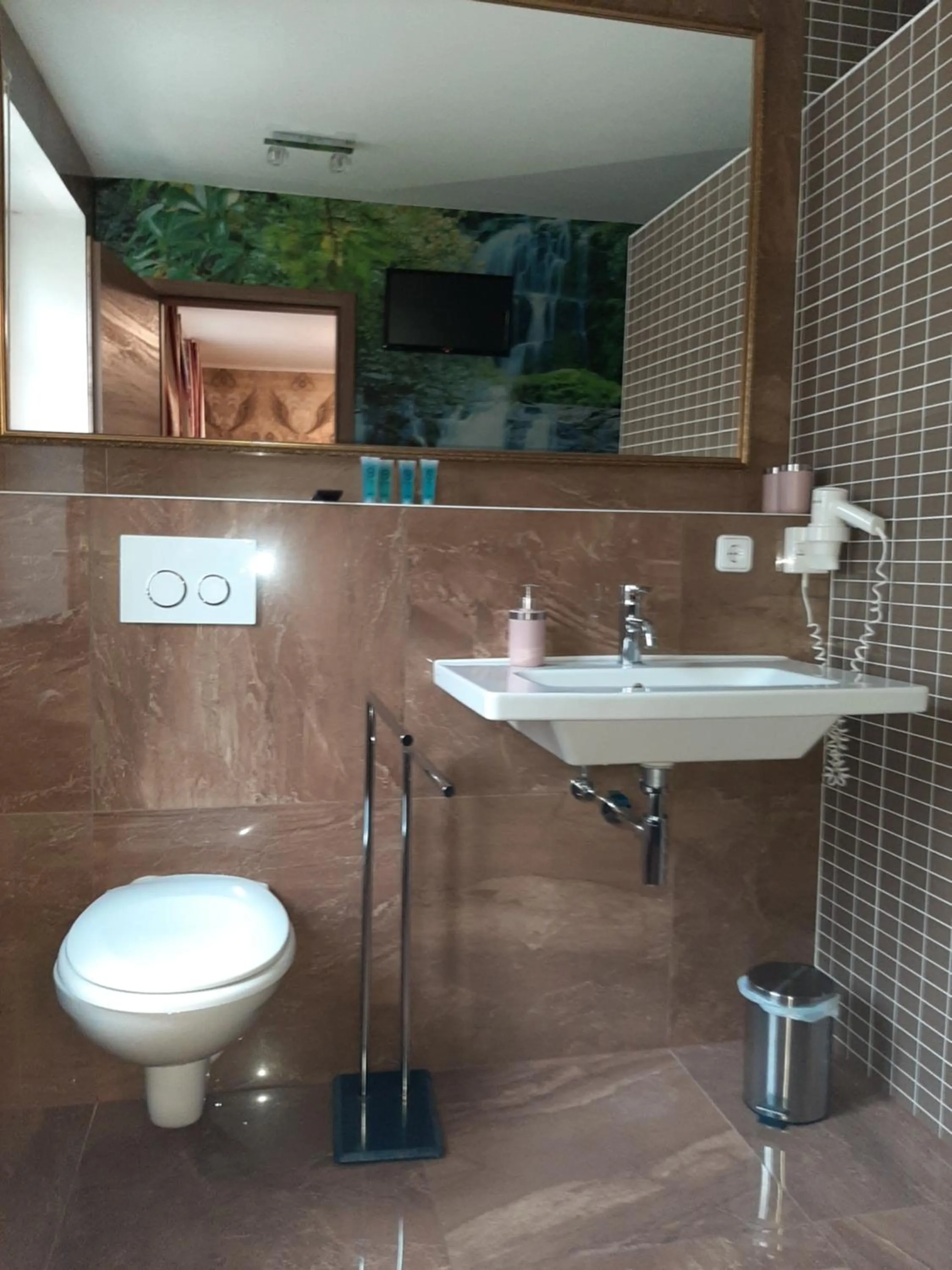 Bathroom in Landhotel Fuchsbau