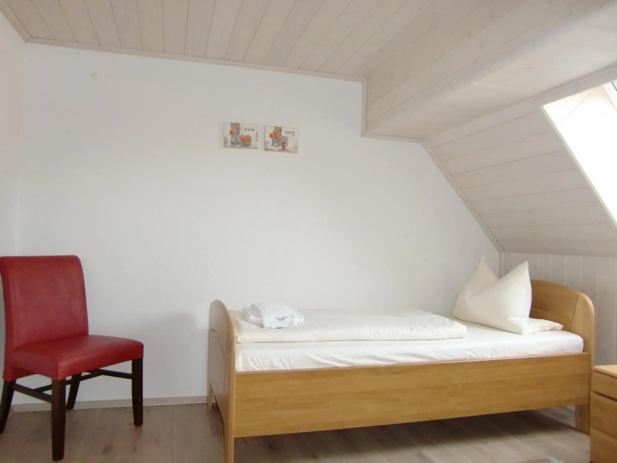 Bed in Landhotel Fuchsbau