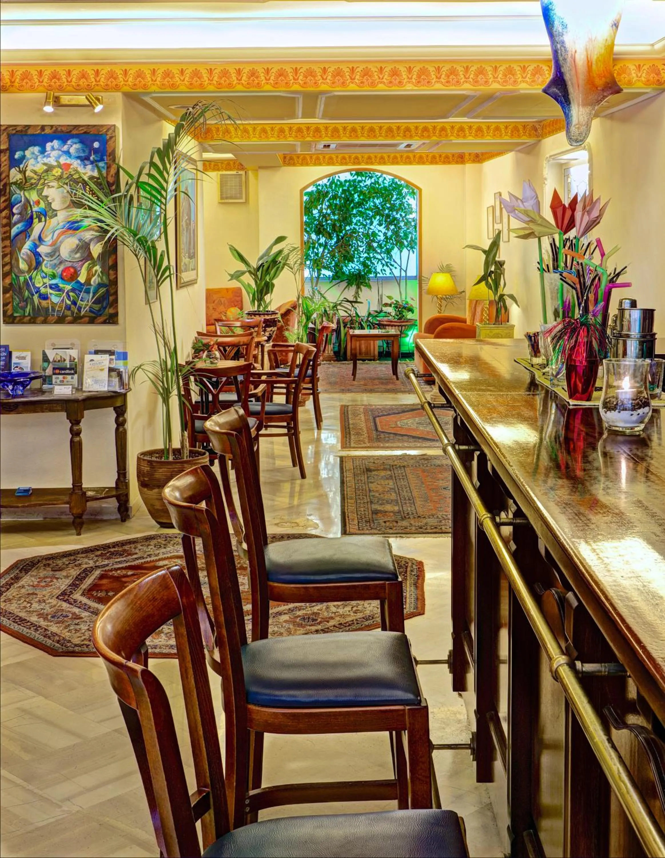 Lounge or bar in Nicola Hotel